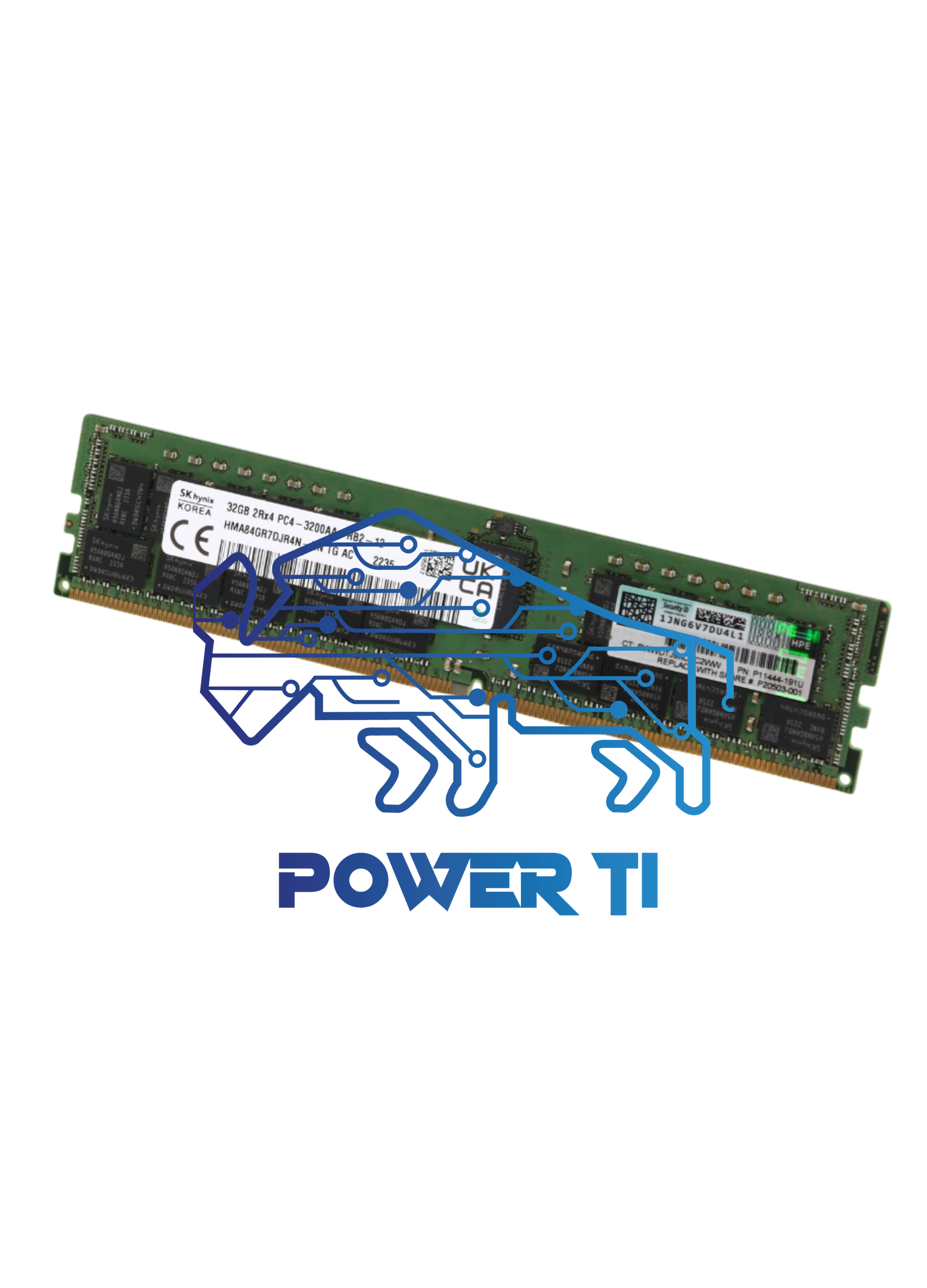 Hpe Memoria 32gb Pc4-3200aa-r RDIMM | P07646-B21 P11444-191