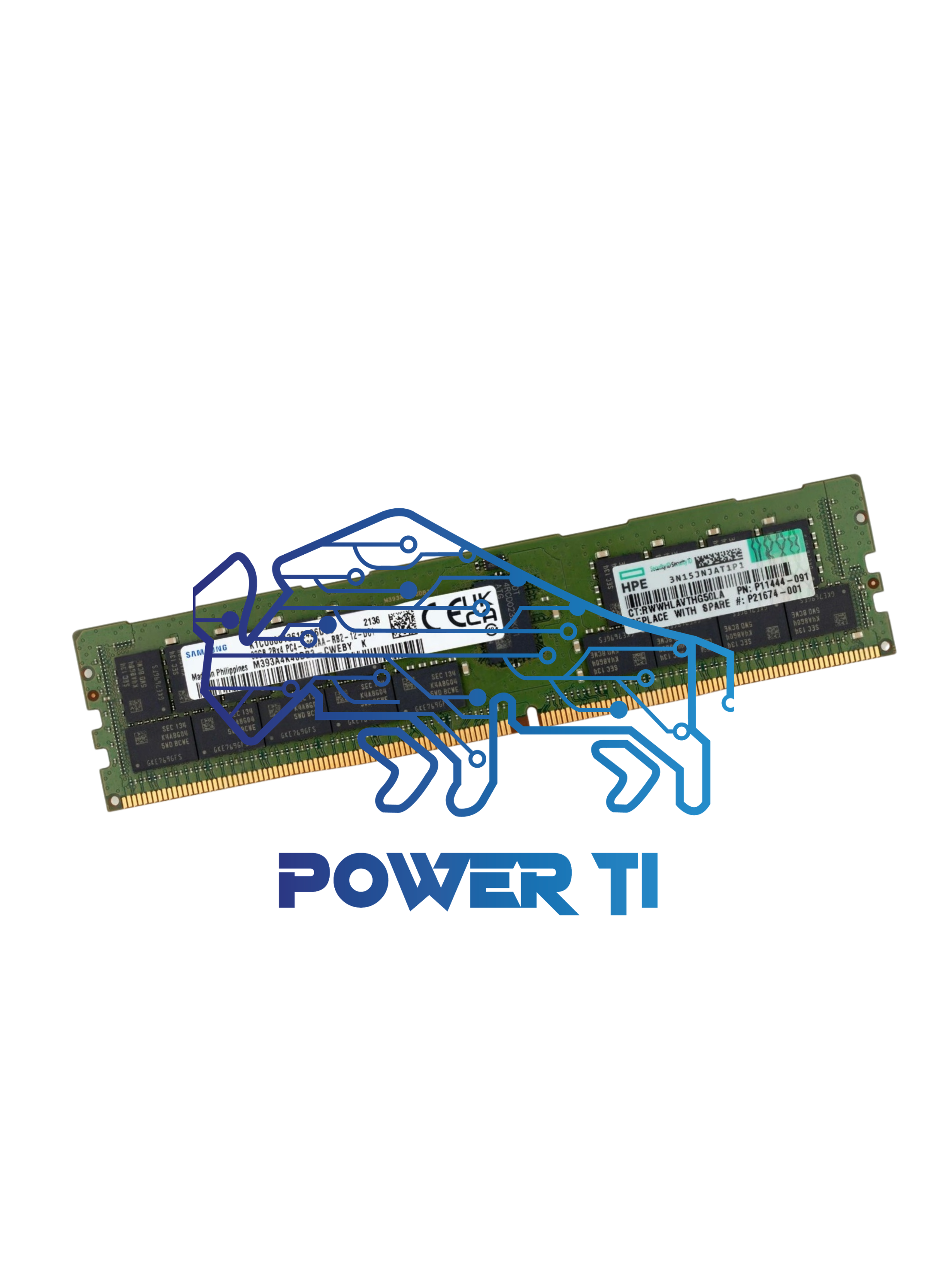 Hpe Memoria 32gb Pc4-3200aa-r RDIMM | P06033-B21 P21674-001 P11444-091