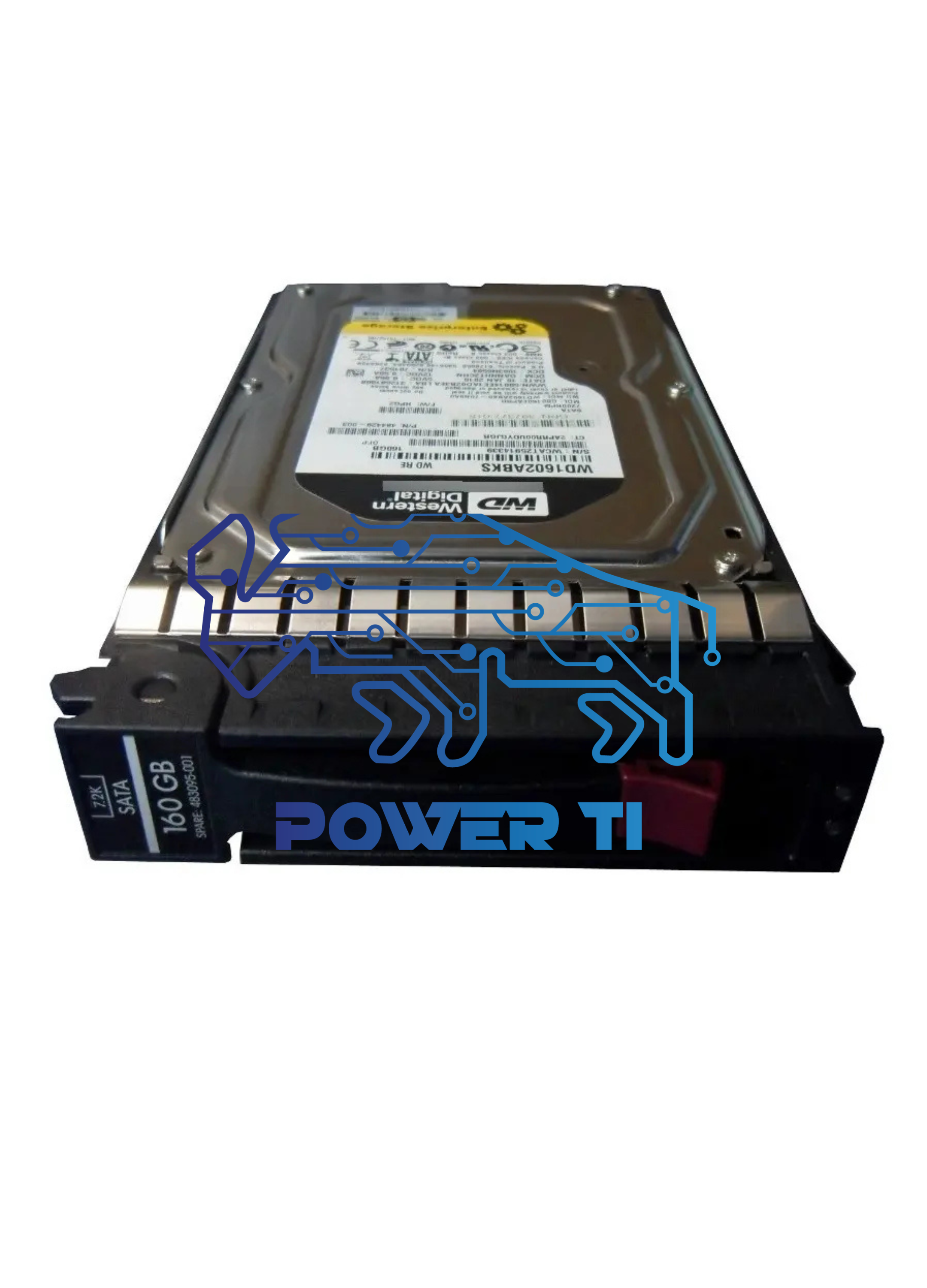 DISCO DURO HP 160GB PLUGGABLE 7.2K RPM LFF SATA  | 458945-B21 483095-001