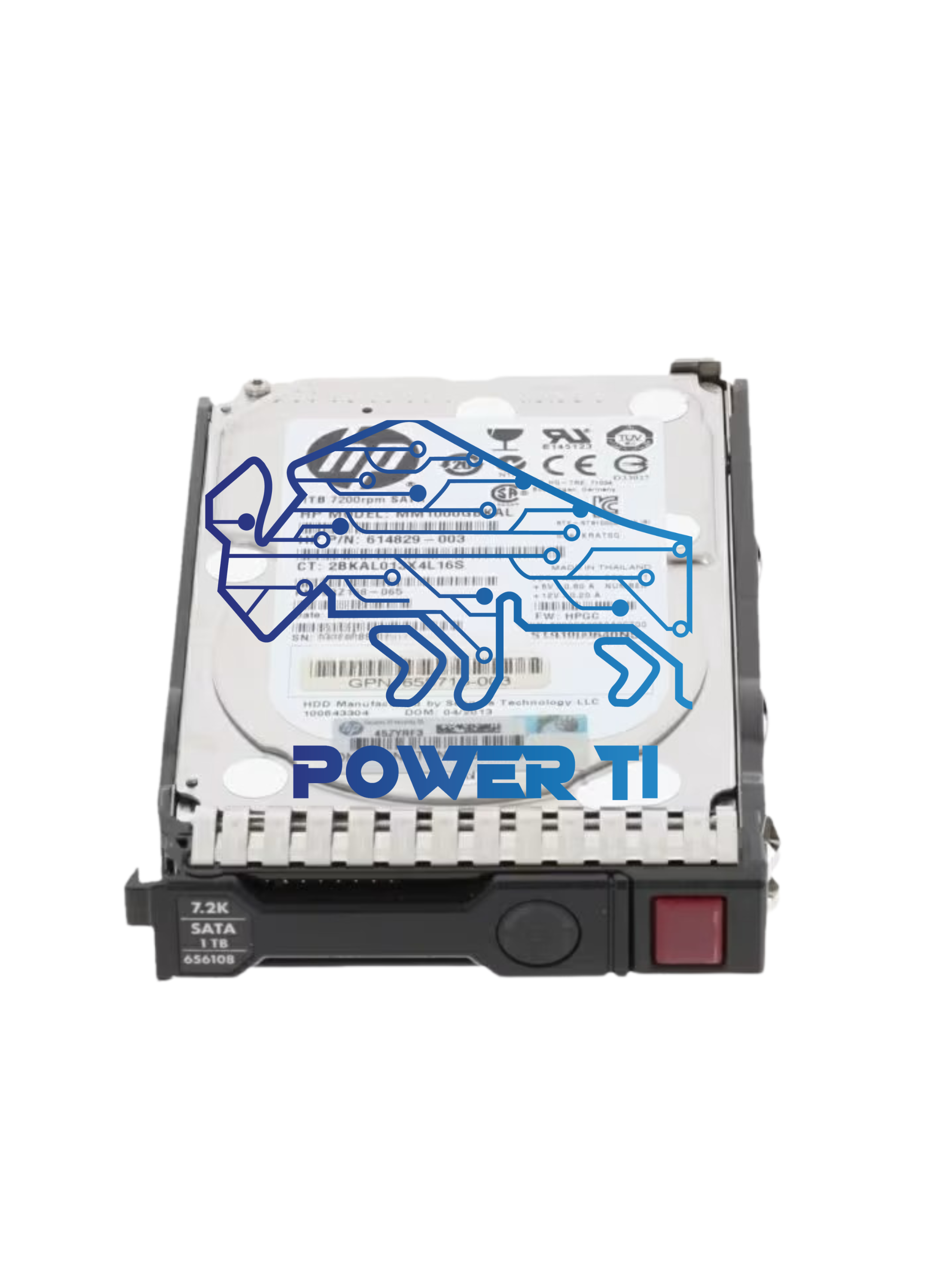Disco Duro HP 1TB 6G SATA 7.2K rpm SFF (2.5-inch) SC Midline Hard Drive | 655710-B21 656108-001
