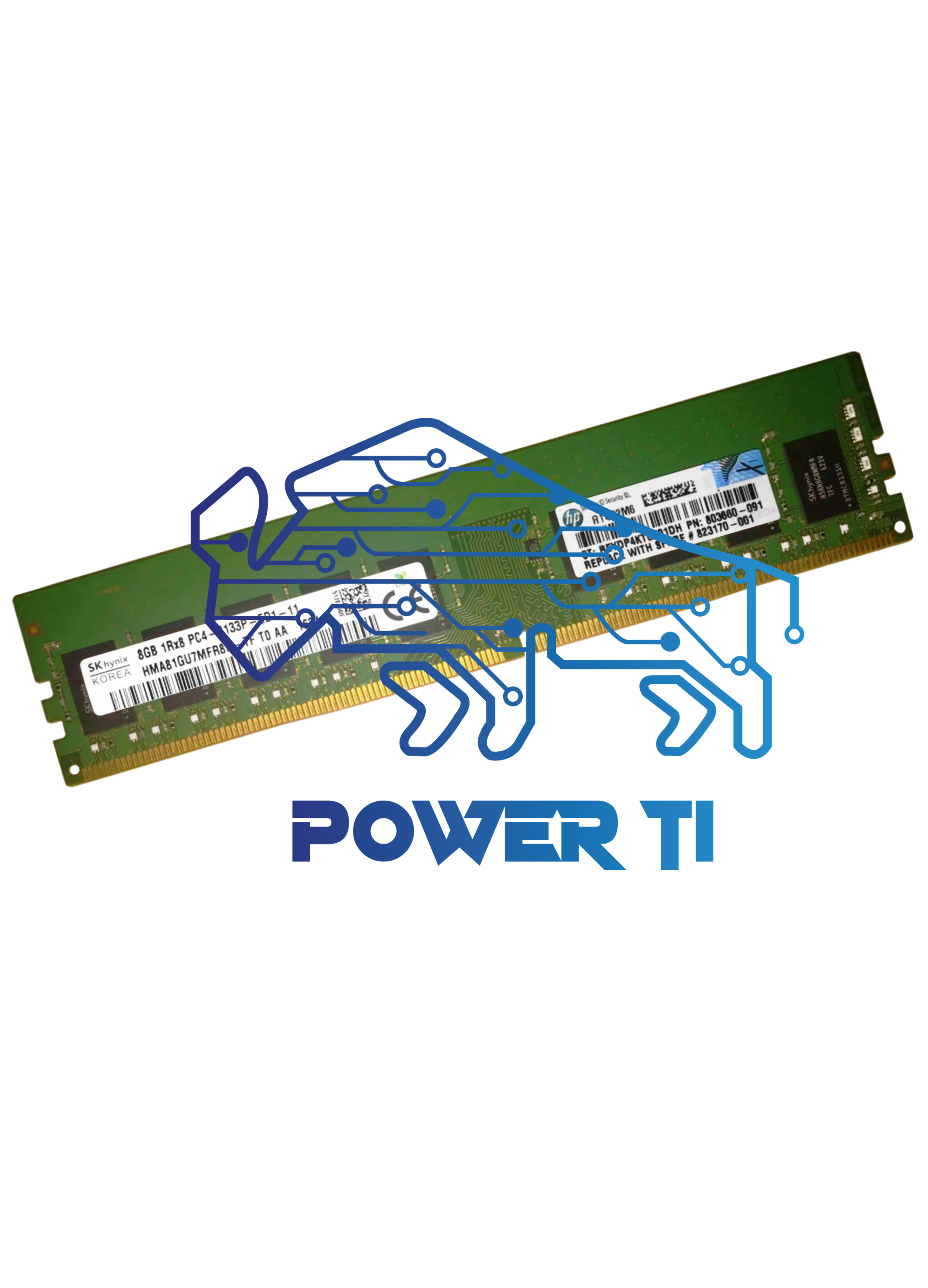 HP Memoria Proliant 8gb Pc4-2133p ECC UDIMMM | 819880-B21 823170-001