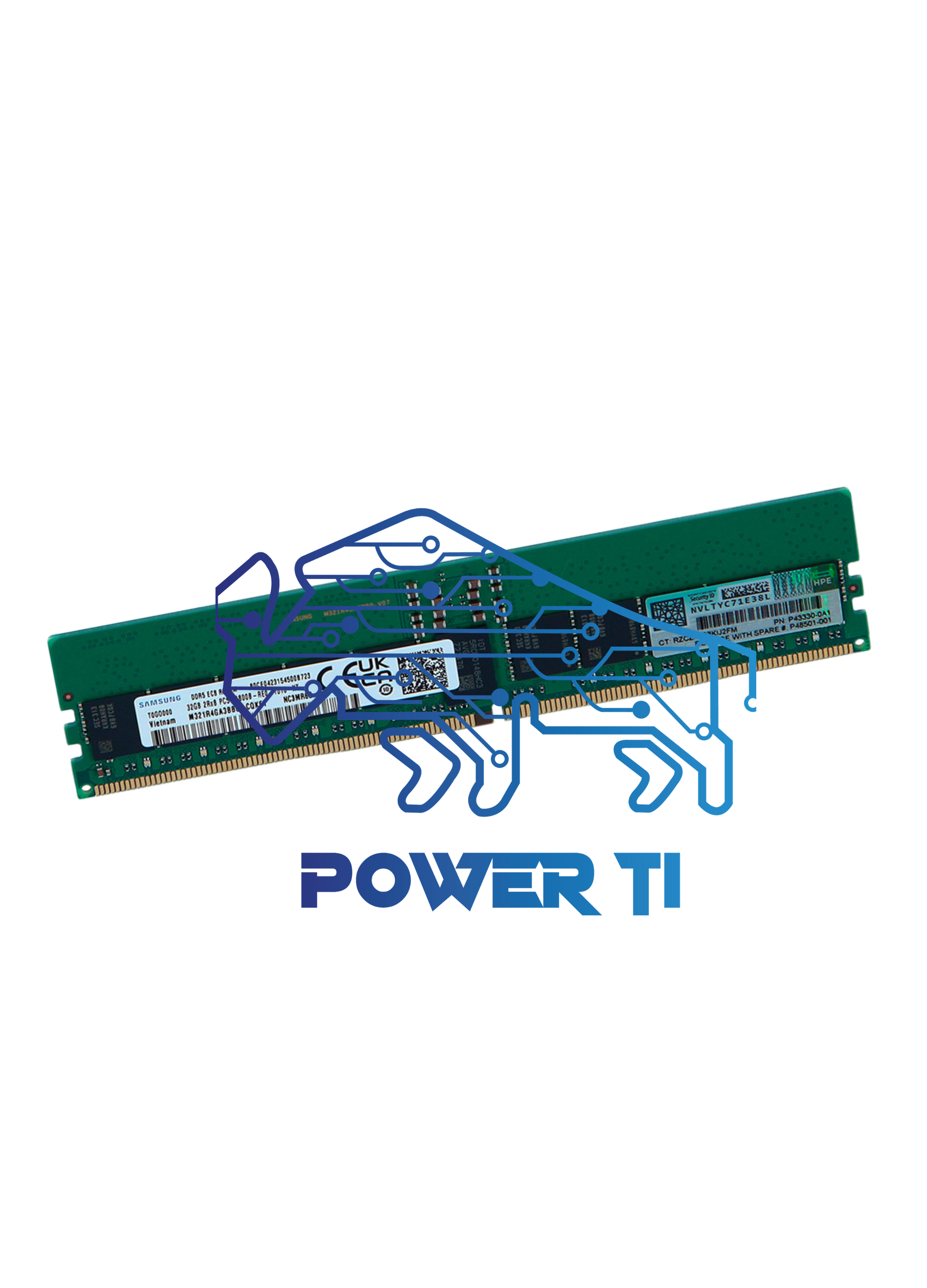HPE Memoria 32GB PC5-4800B-R RDIMM | P43328-B21 P43330-0A1
