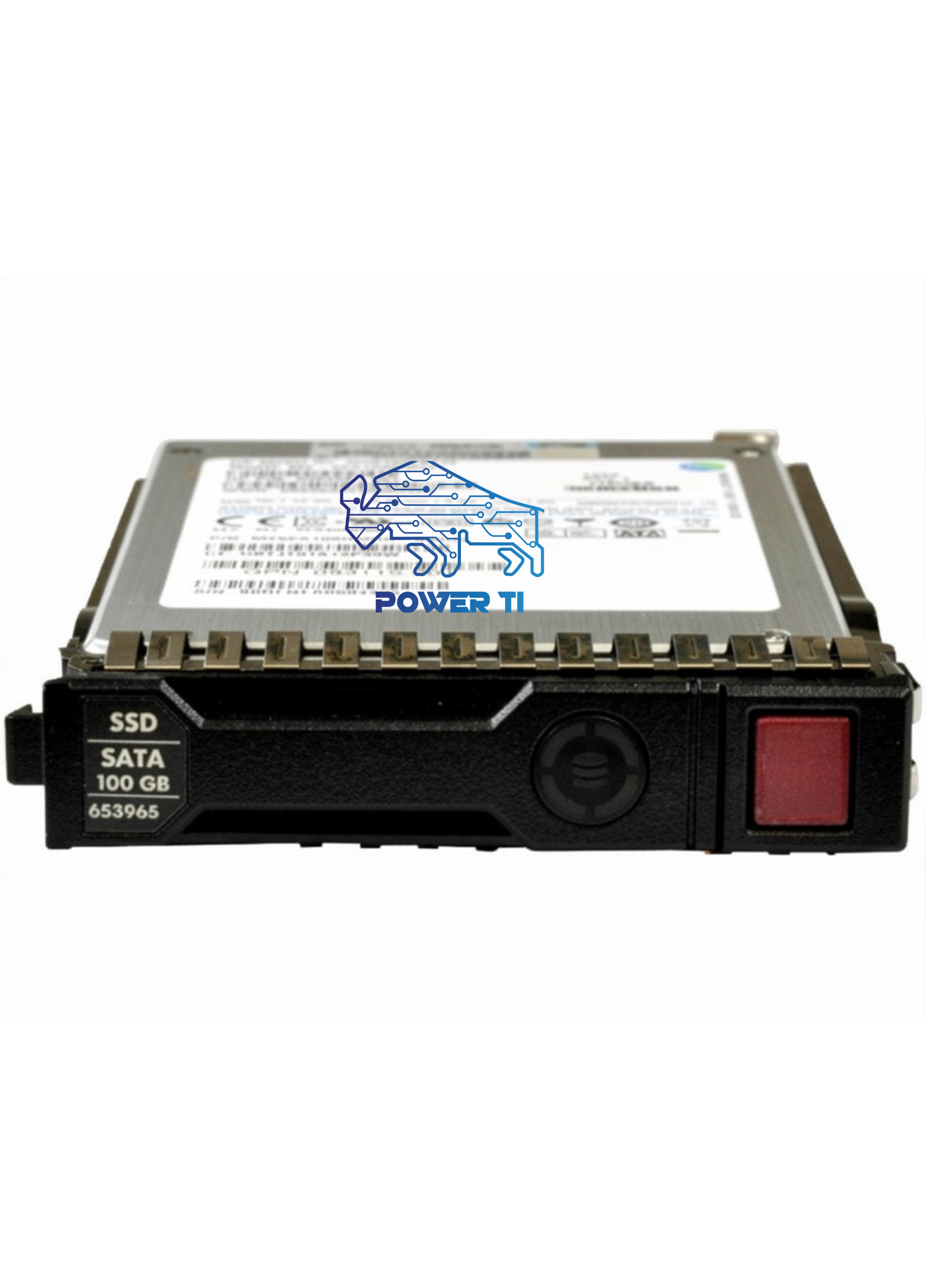 Disco Duro HPE 100GB SATA 3G MLC 10K 2.5 SFF Enterprise SSD | 653112-B21 653965-001