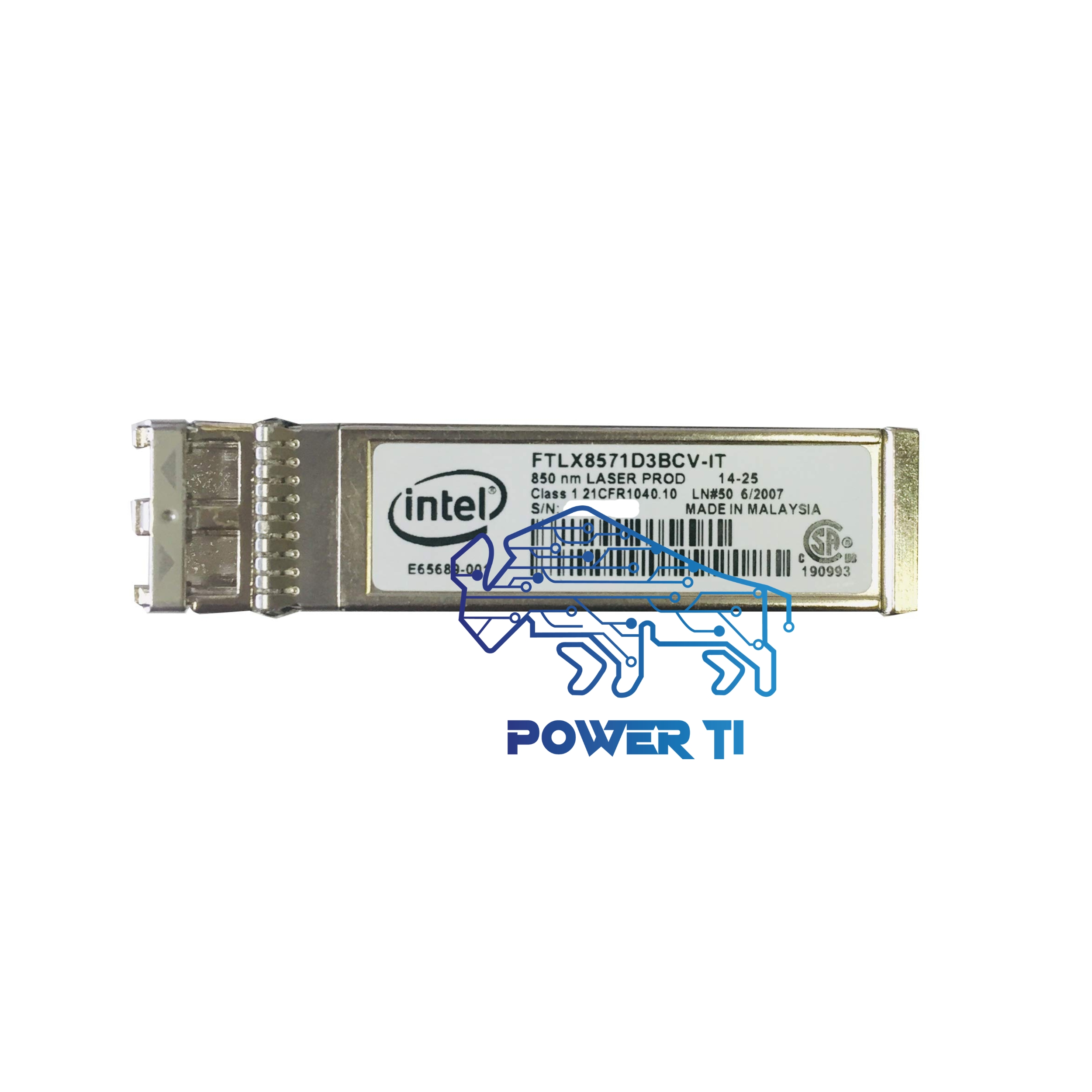 Transceiver Intel E10gSFPSR 10gbase-SR Multimodo  | FTLX8571D3BCV-IT
