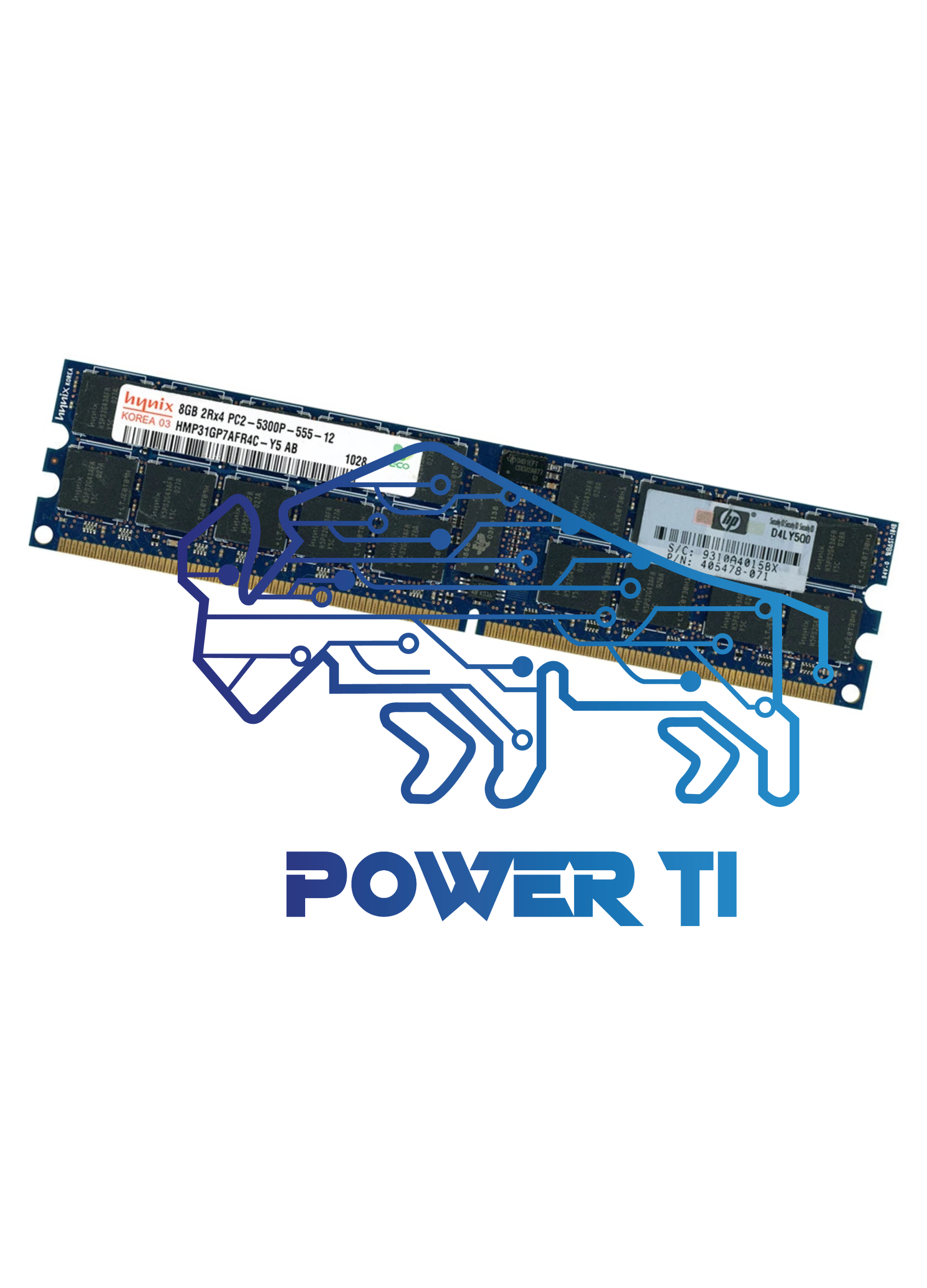 HP Memoria Proliant 8GB DDR2 PC2-5300P RDIMM | 405478-071