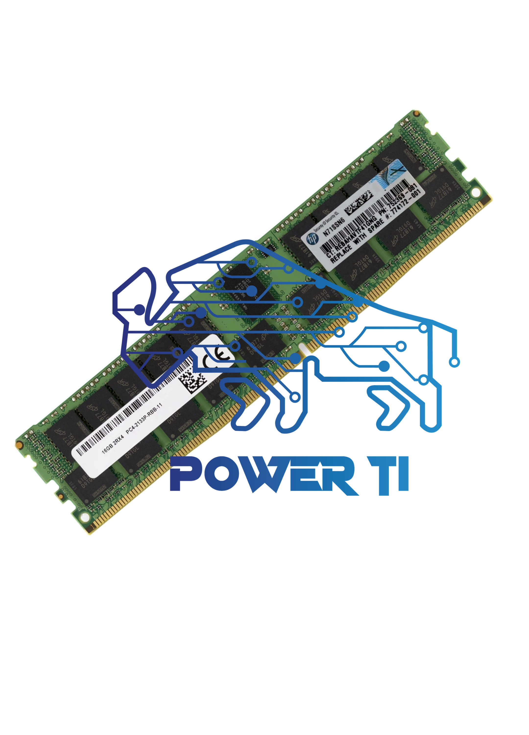 HP Memoria Proliant 16GB PC4-2133P RDIMM | 726719-B21 774172-001 752369-081