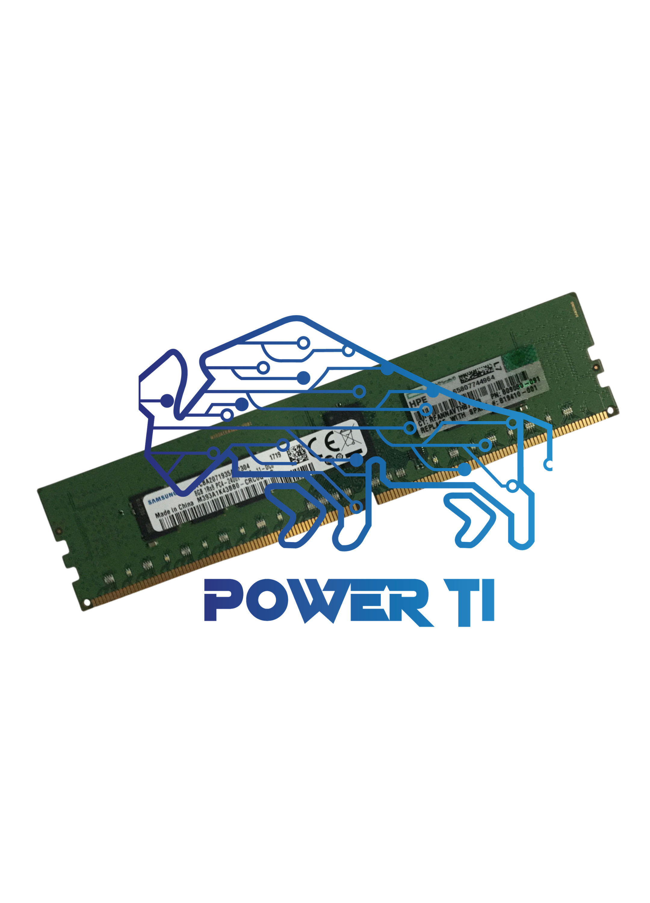 HPE Memoria Proliant 8GB PC4-2400T RDIMM | 805347-B21 819410-001 809080-091