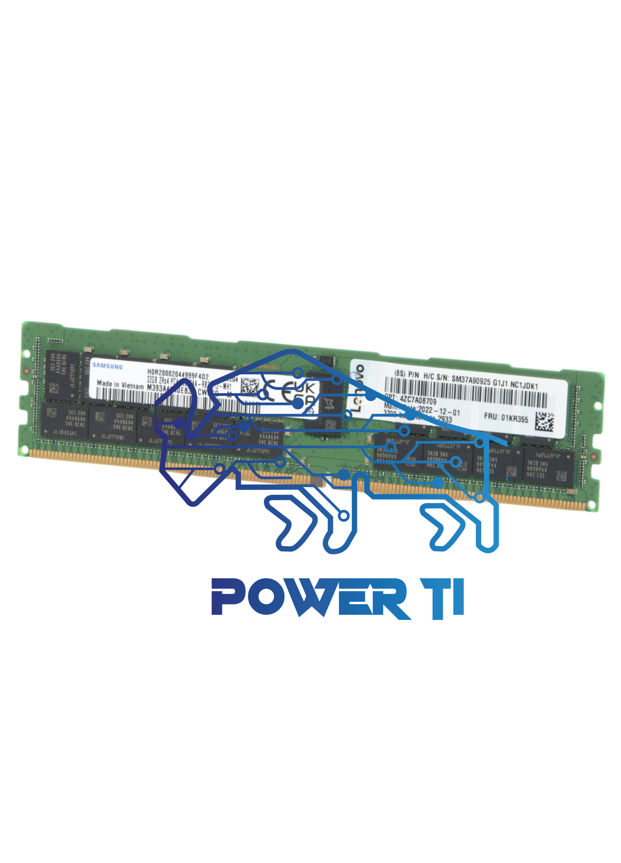 Lenovo Memoria Thinksystem 32gb Truddr4 PC4-2933Y RDIMM | 4ZC7A08709 01KR355