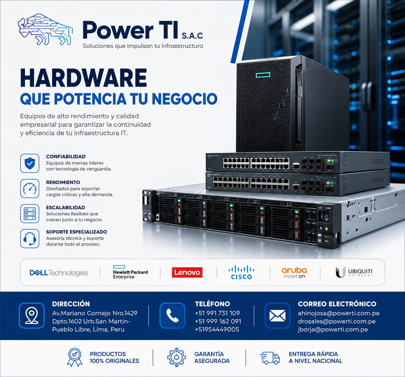 E-commerce  |  Power TI S.A.C promo