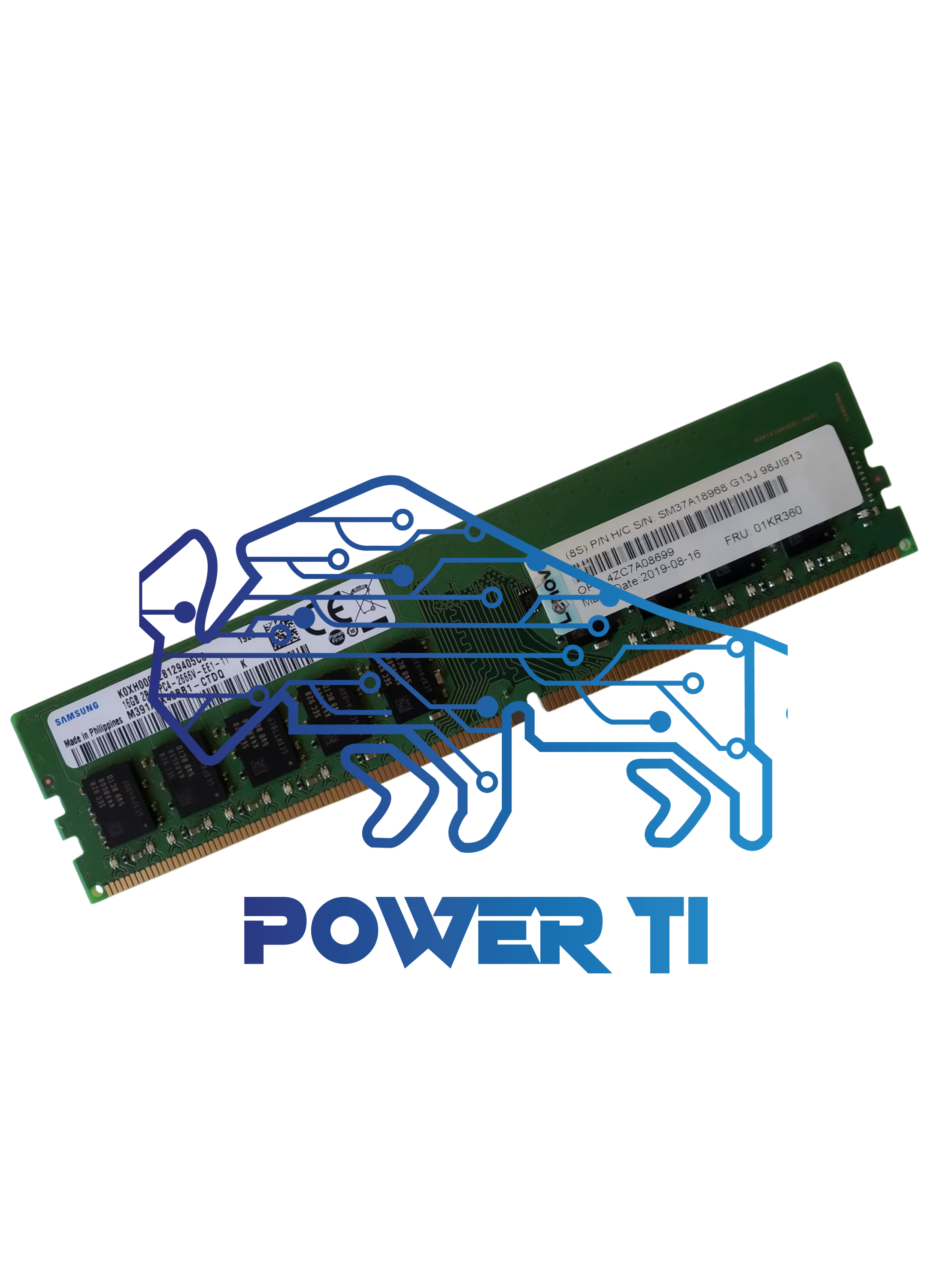 Lenovo Memoria 16gb PC4-2666V ECC UDIMMM ST50 SR250| 4ZC7A08699 01KR360