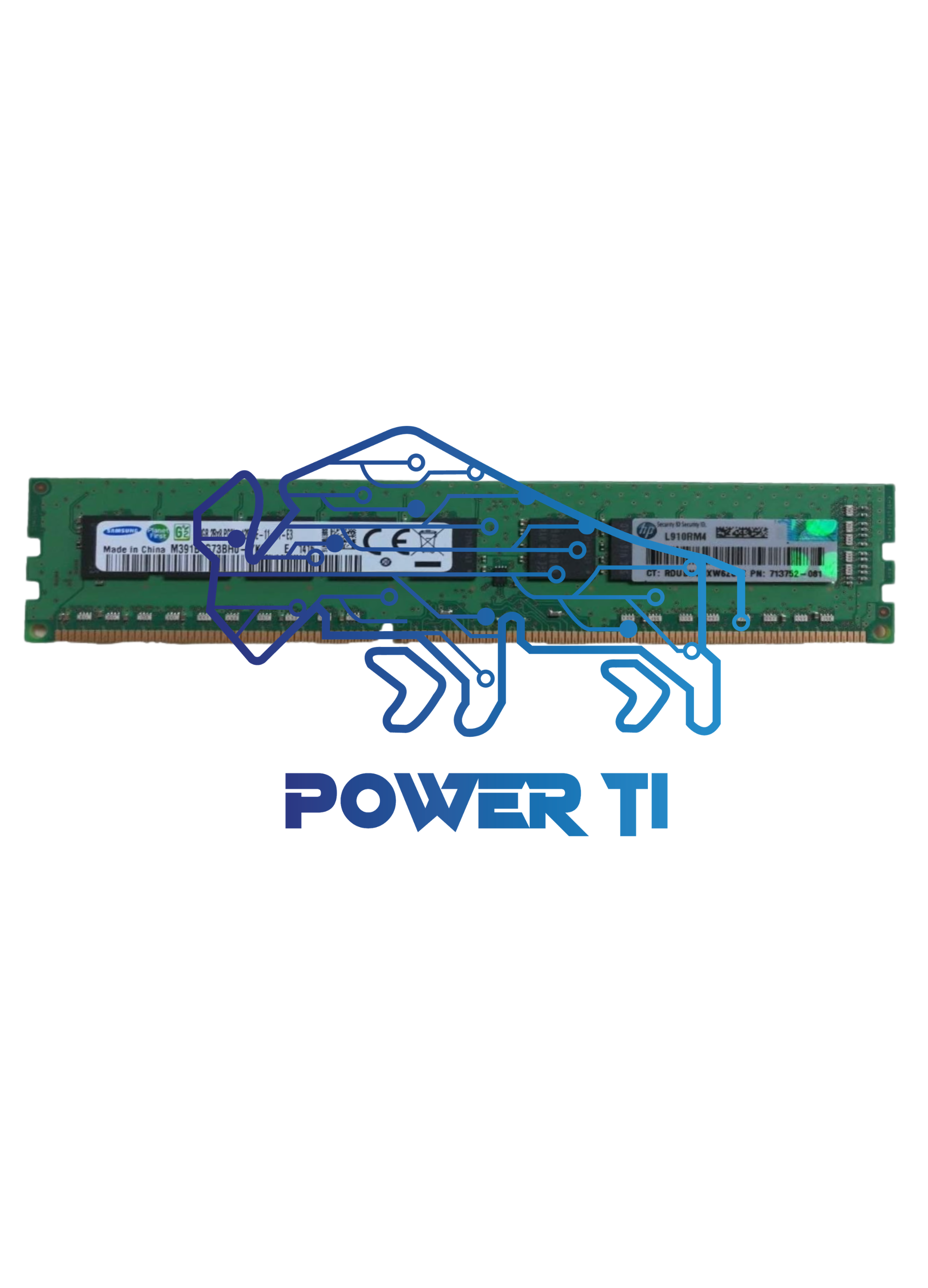 HP Memoria Proliant 8GB PC3L-12800E ECC UDIMMM | 713979-B21 715281-001 713752-081