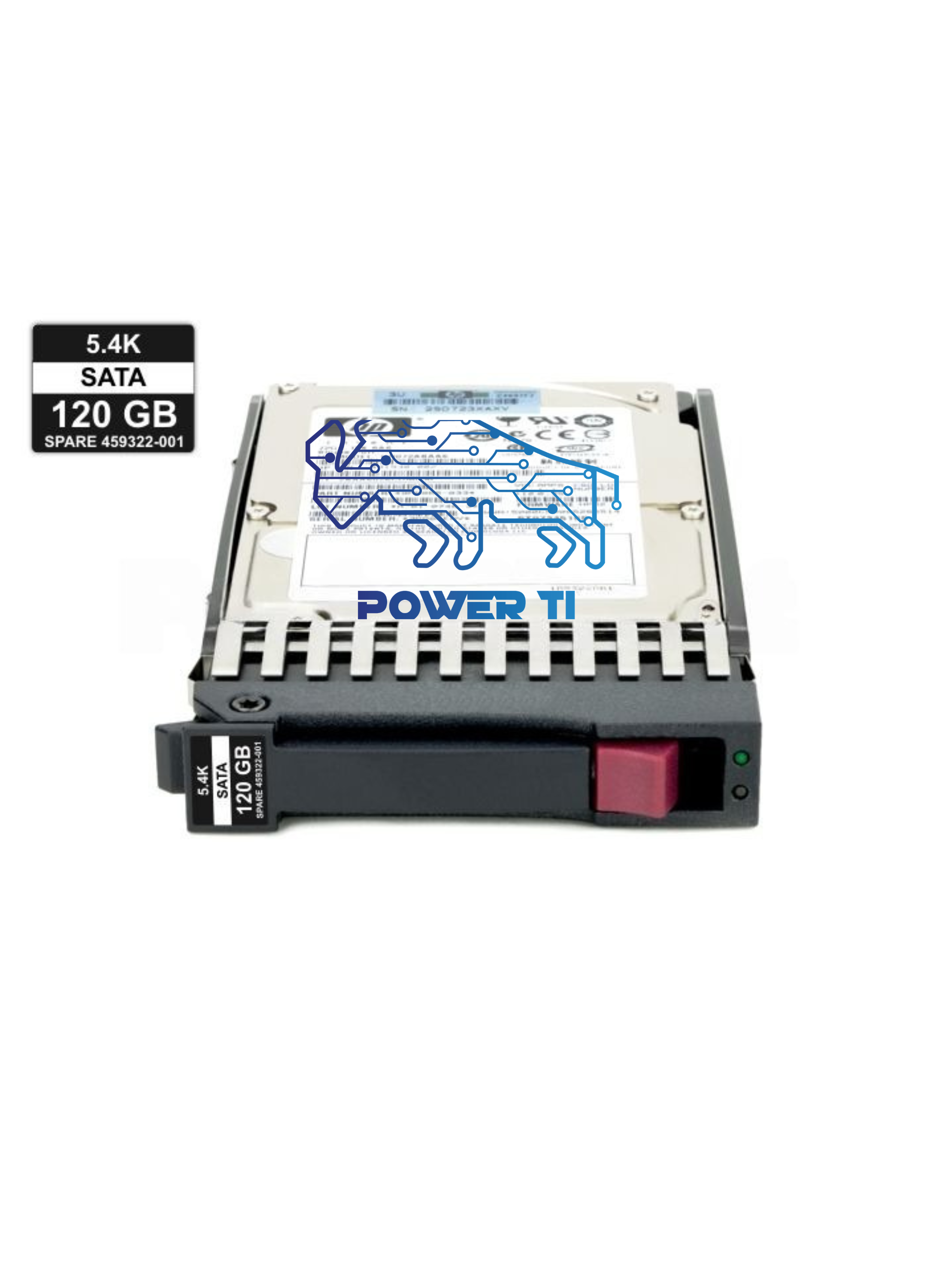 Disco Duro HP 120 GB 5.4K SATA, 2.5'' | 458924-B21 459322-001