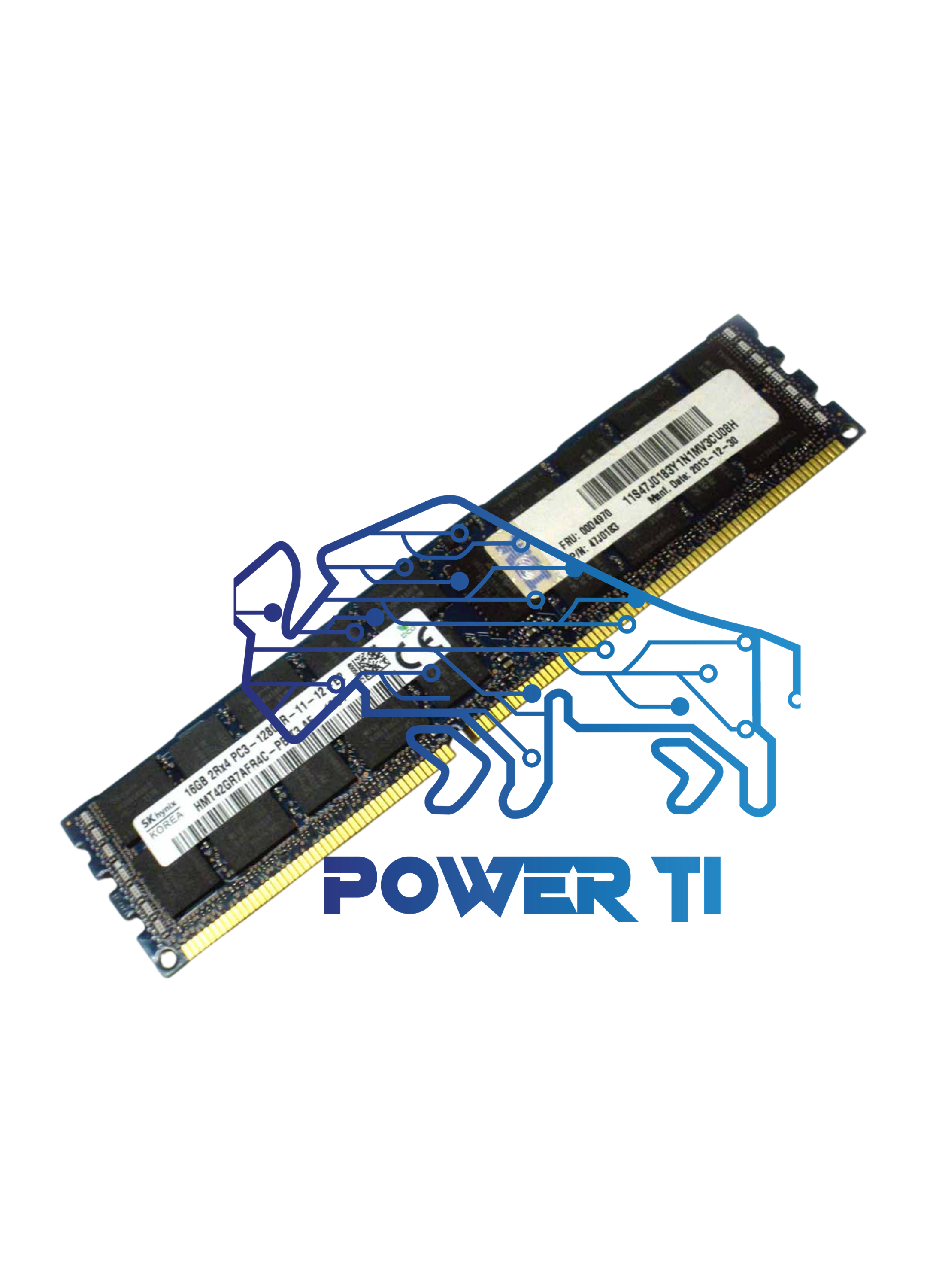 IBM Memoria 16gb Pc3-12800r | 00D4968 00D4970 47J0183