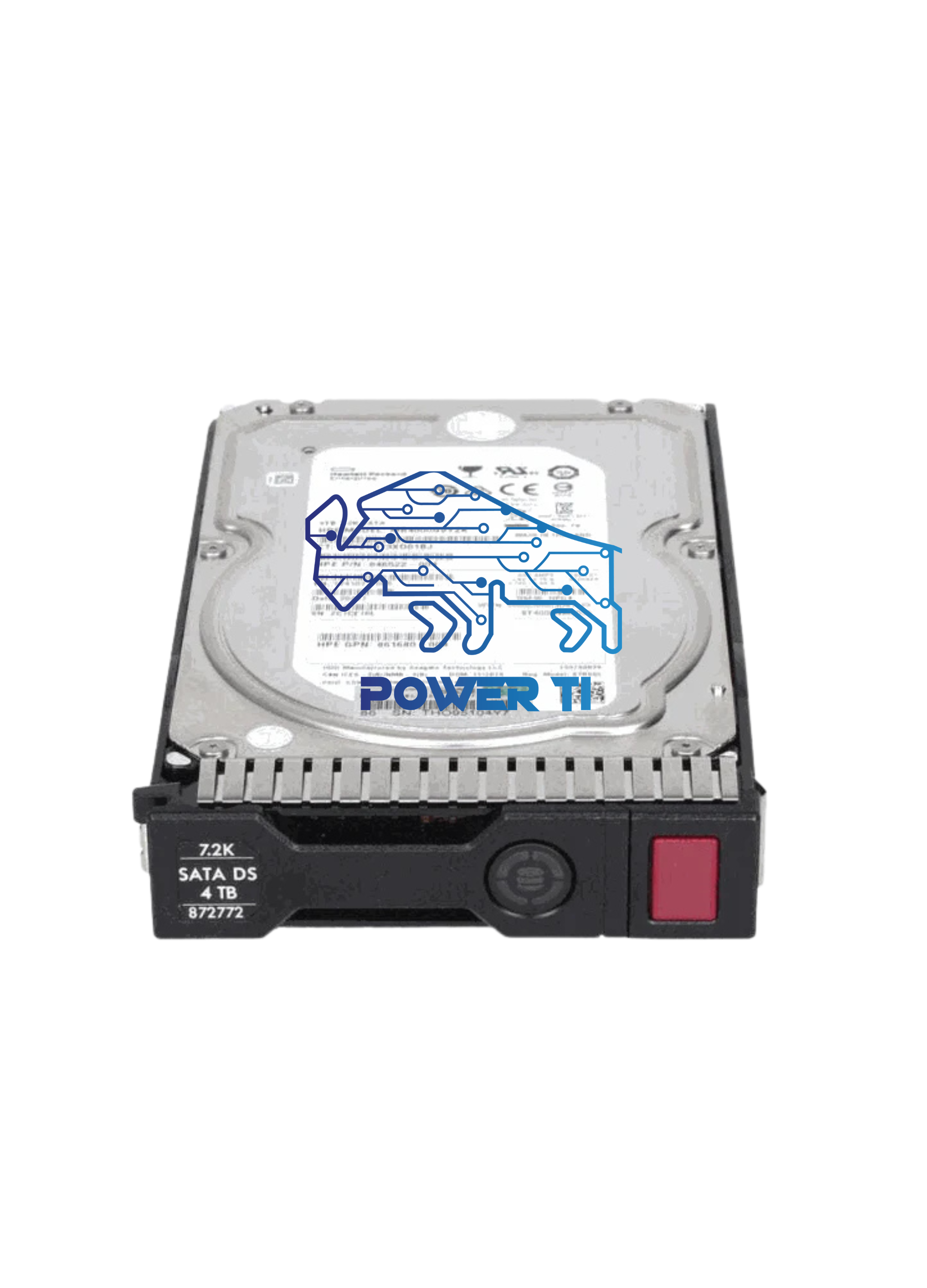 Disco Duro HPE 4TB SATA 7.2K LFF SC DS HDD | 872491-B21 872772-001