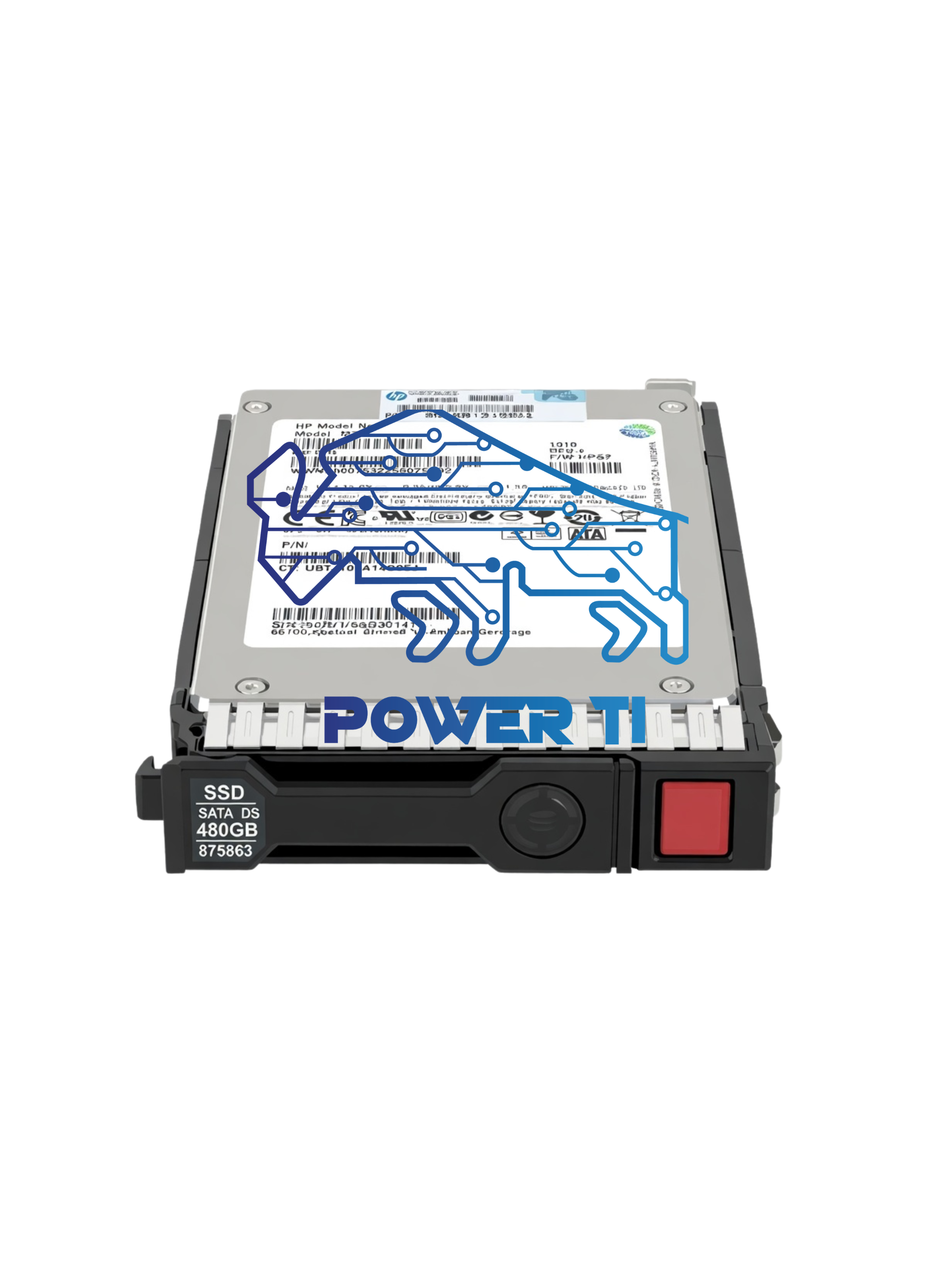 Disco Duro HPE 480GB SATA MU SFF SC DS SSD | 875470-B21 875863-001