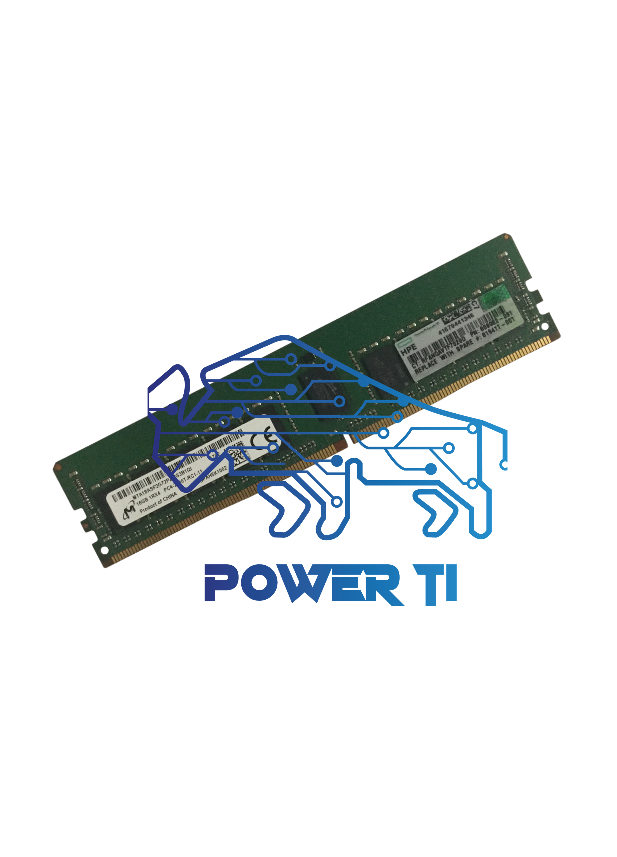 HPE Memoria Proliant 16GB PC4-2400T RDIMM | 805349-B21 809082-091 819411-001