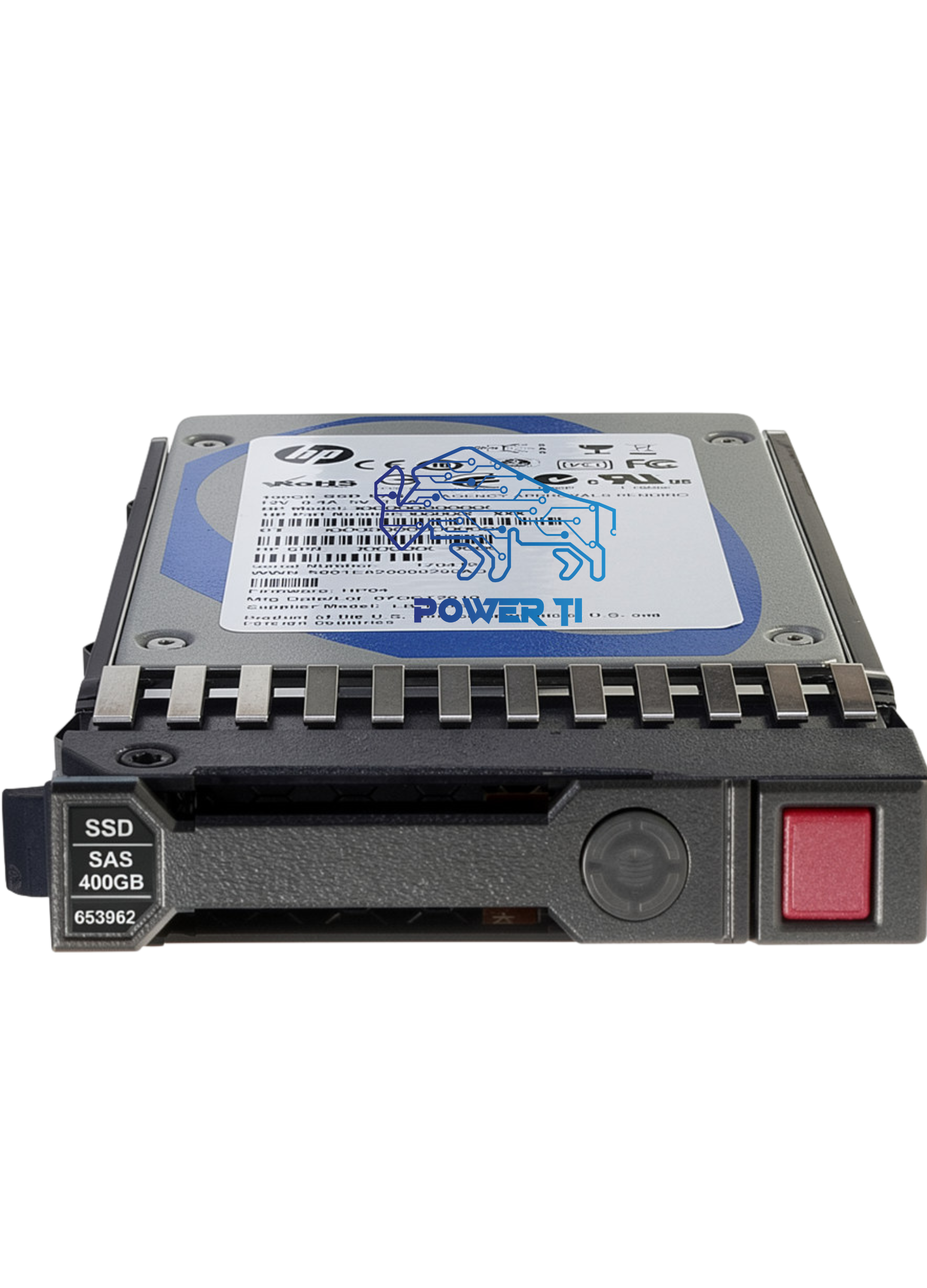 Disco Duro HPE 400GB SAS 6G SLC 10K 2.5 SFF Enterprise SSD | 653082-B21 653962-001