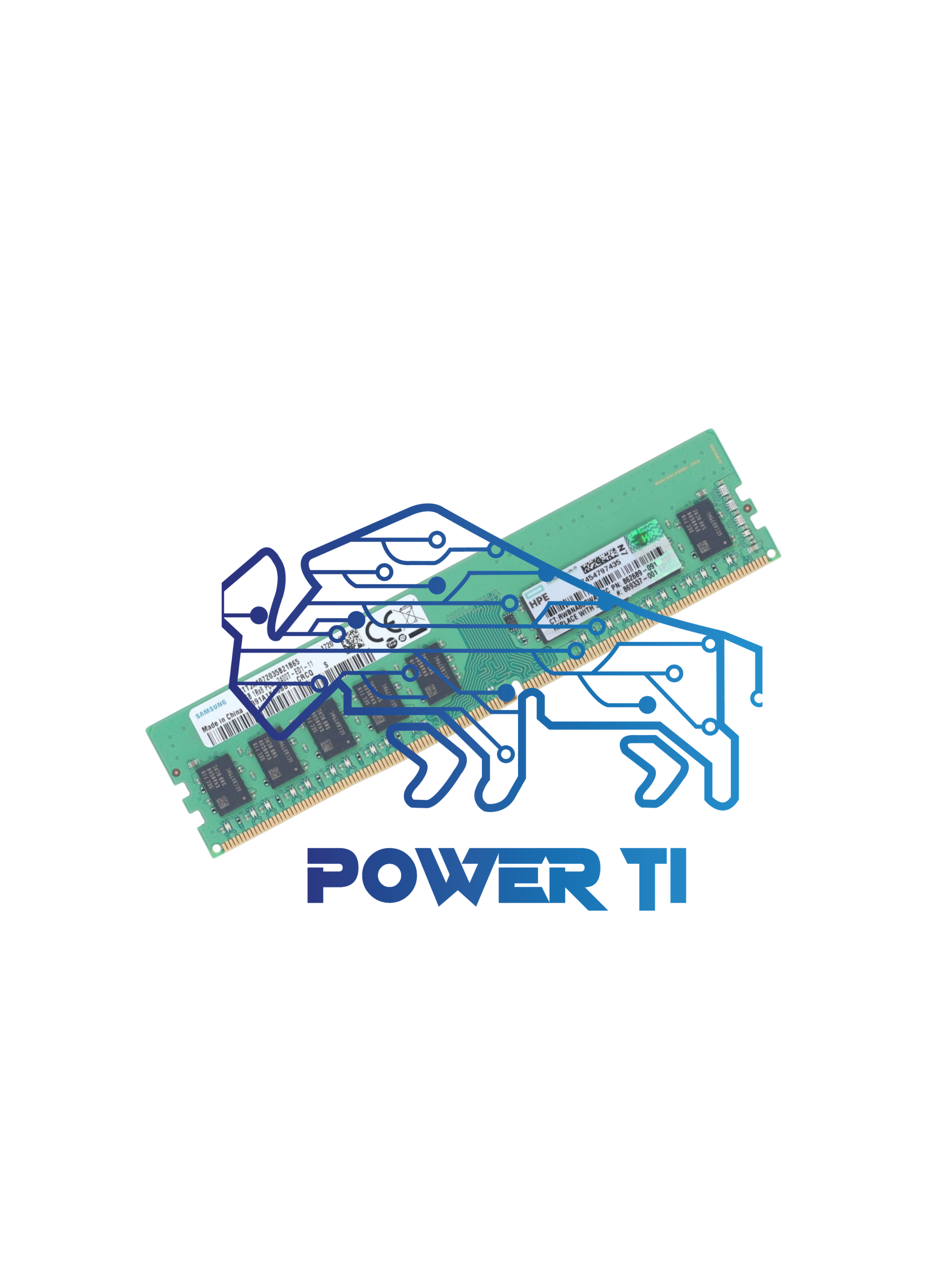 HPE Memoria Proliant 8GB PC4-2400T-EE1 ECC UDIMMM | 862974-B21 862689-091 869337-001