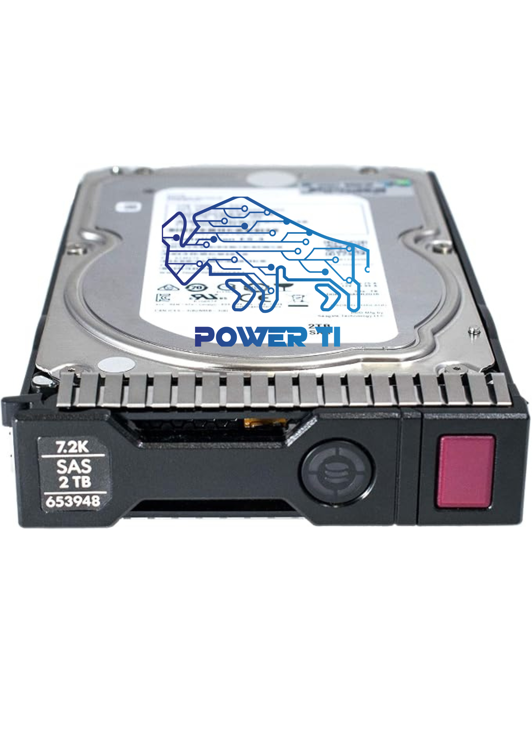 Disco Duro HP 2TB 6G SAS 7.2K rpm LFF 3.5" SC Midline  | 652757-B21  653948-001
