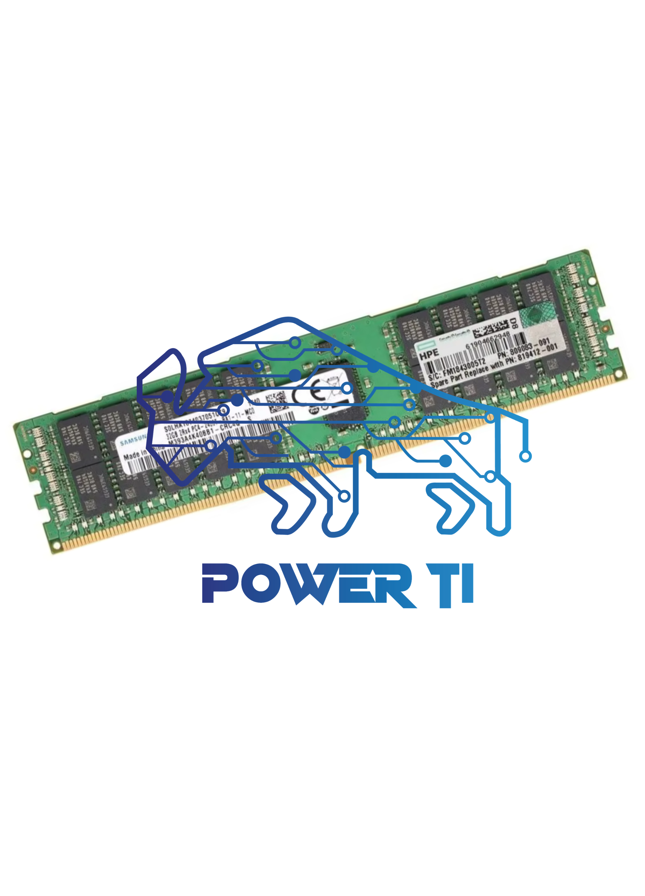 HP Memoria Proliant 32GB PC4-2400T RDIMM | 805351-B21 819412-001 809083-091