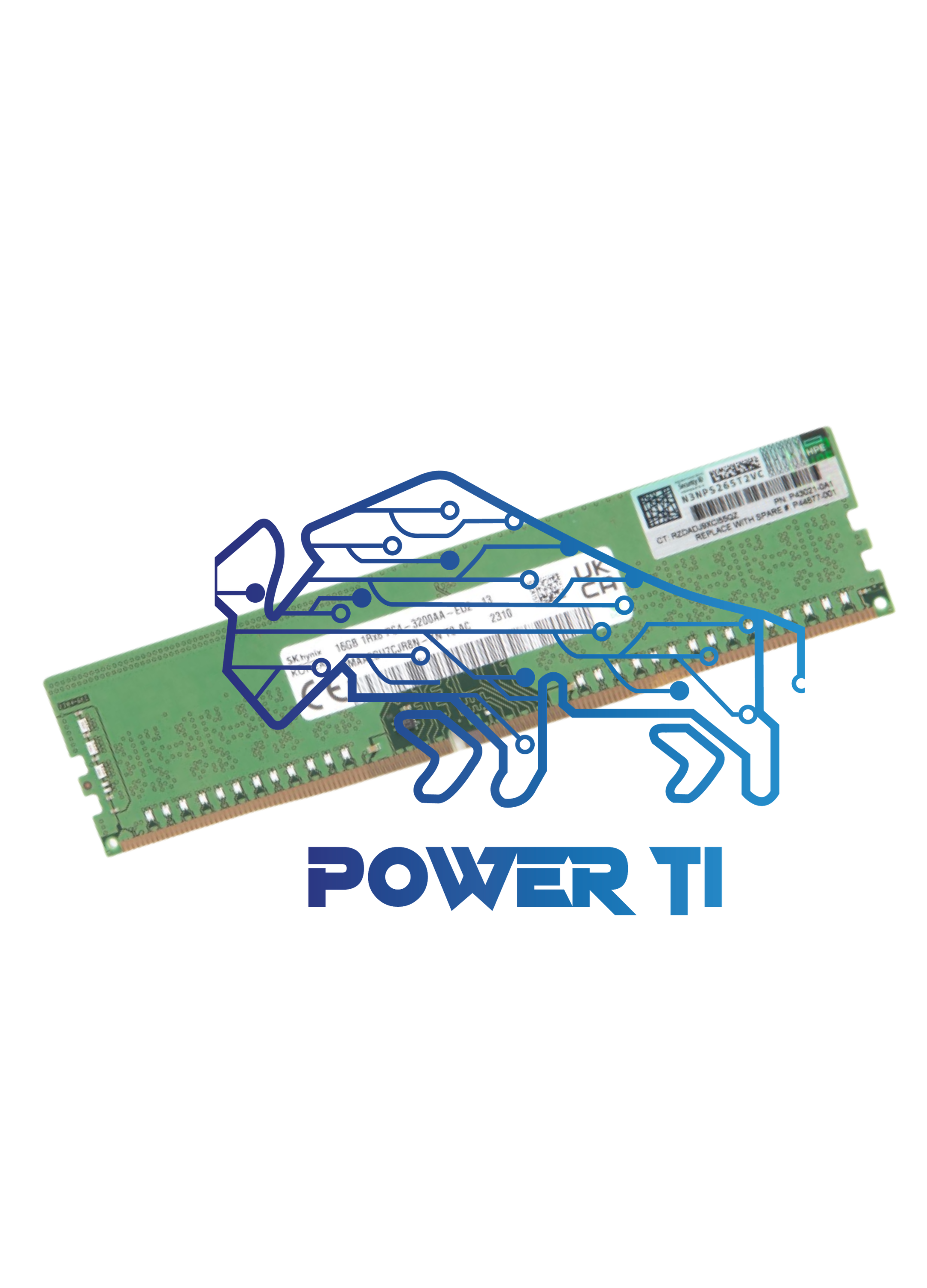 HPE Memoria Proliant 16GB PC4-3200AA ECC UDIMMM | P43019-B21 P44877-001 P43021-0A1