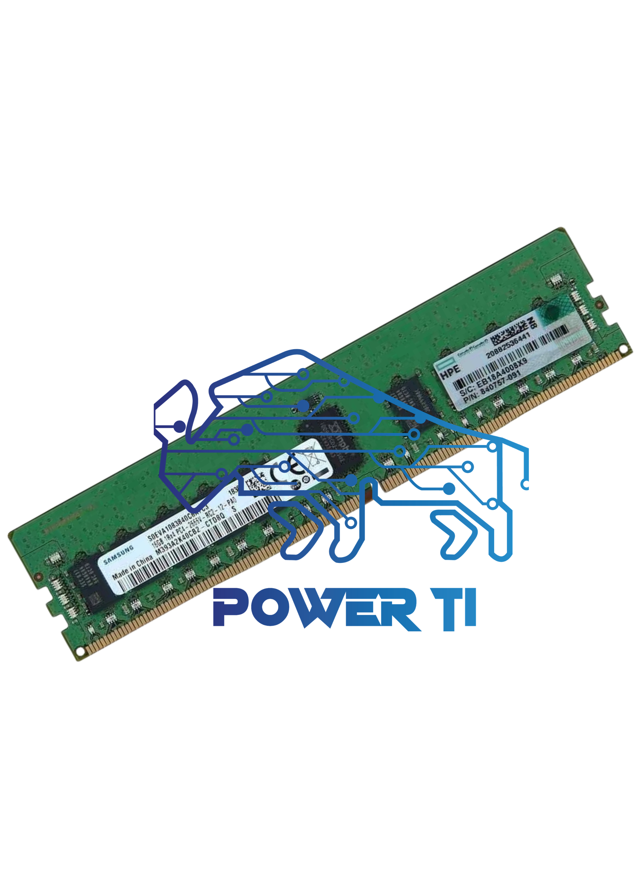 HPE Memoria Proliant 16GB PC4-2666V RDIMM | 815098-B21 850880-001 840757-091