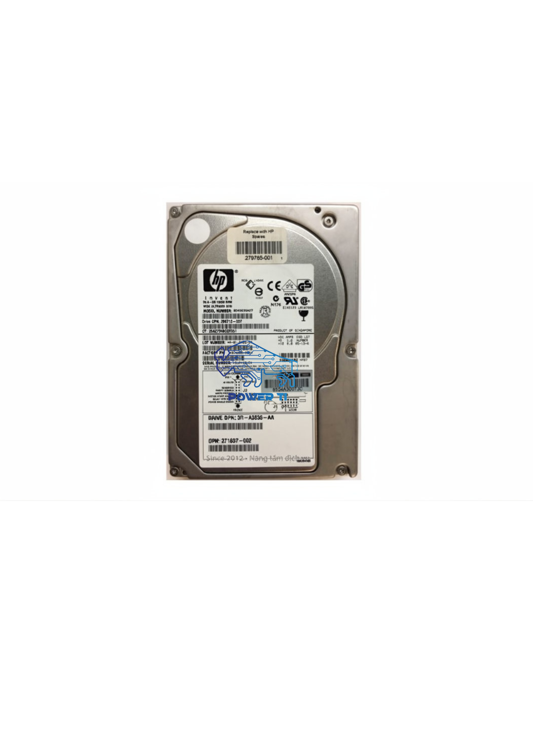Disco Duro HP 36.4 GB 10K U320 SCSI | 271832-B21  279785-001