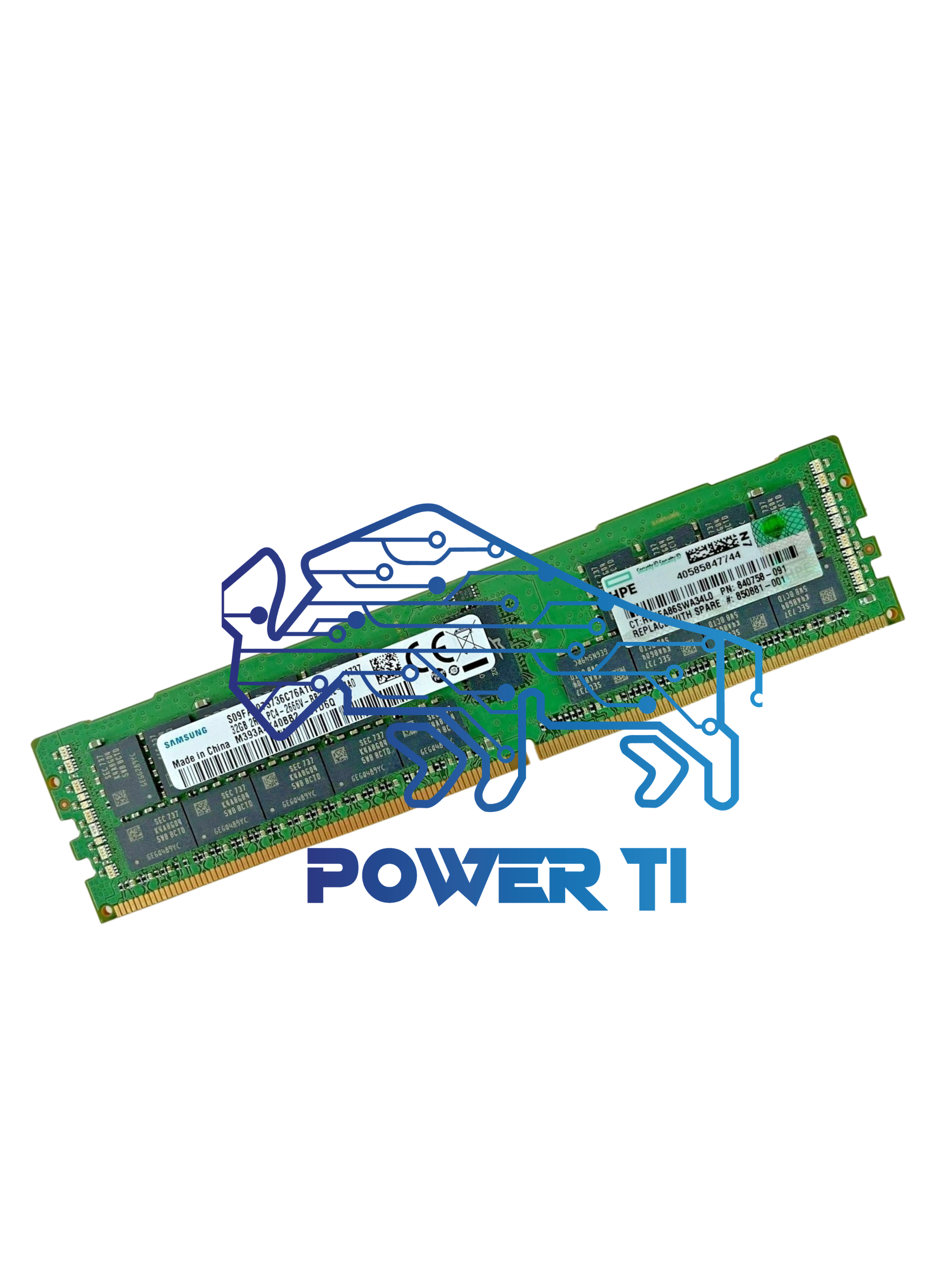 HPE Memoria Proliant 32GB PC4-2666V RDIMM | 815100-B21 850881-001 840758-091