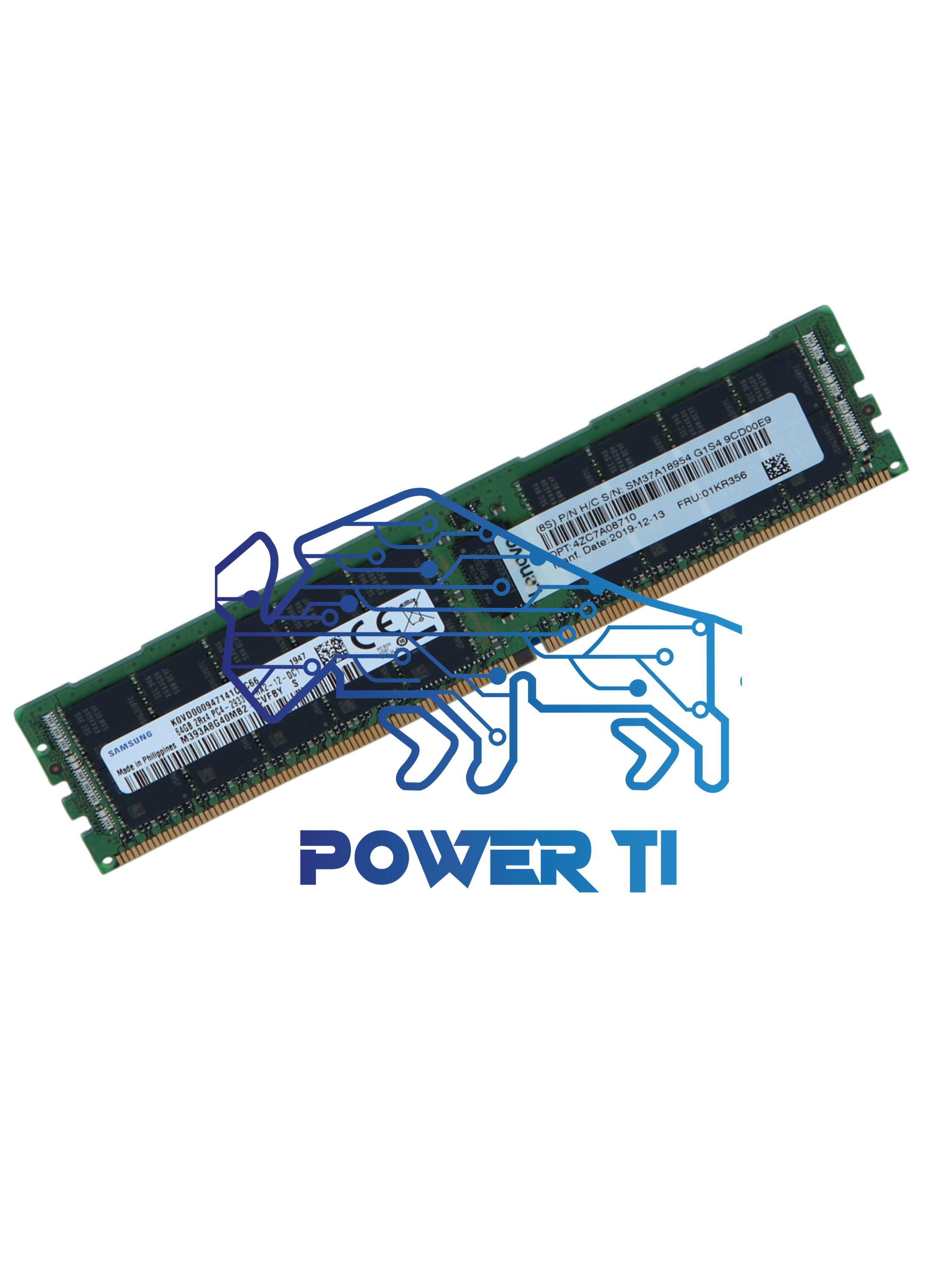 Lenovo Memoria Thinksystem 64gb Truddr4 PC4-2933Y RDIMM | 4ZC7A08710 01KR356
