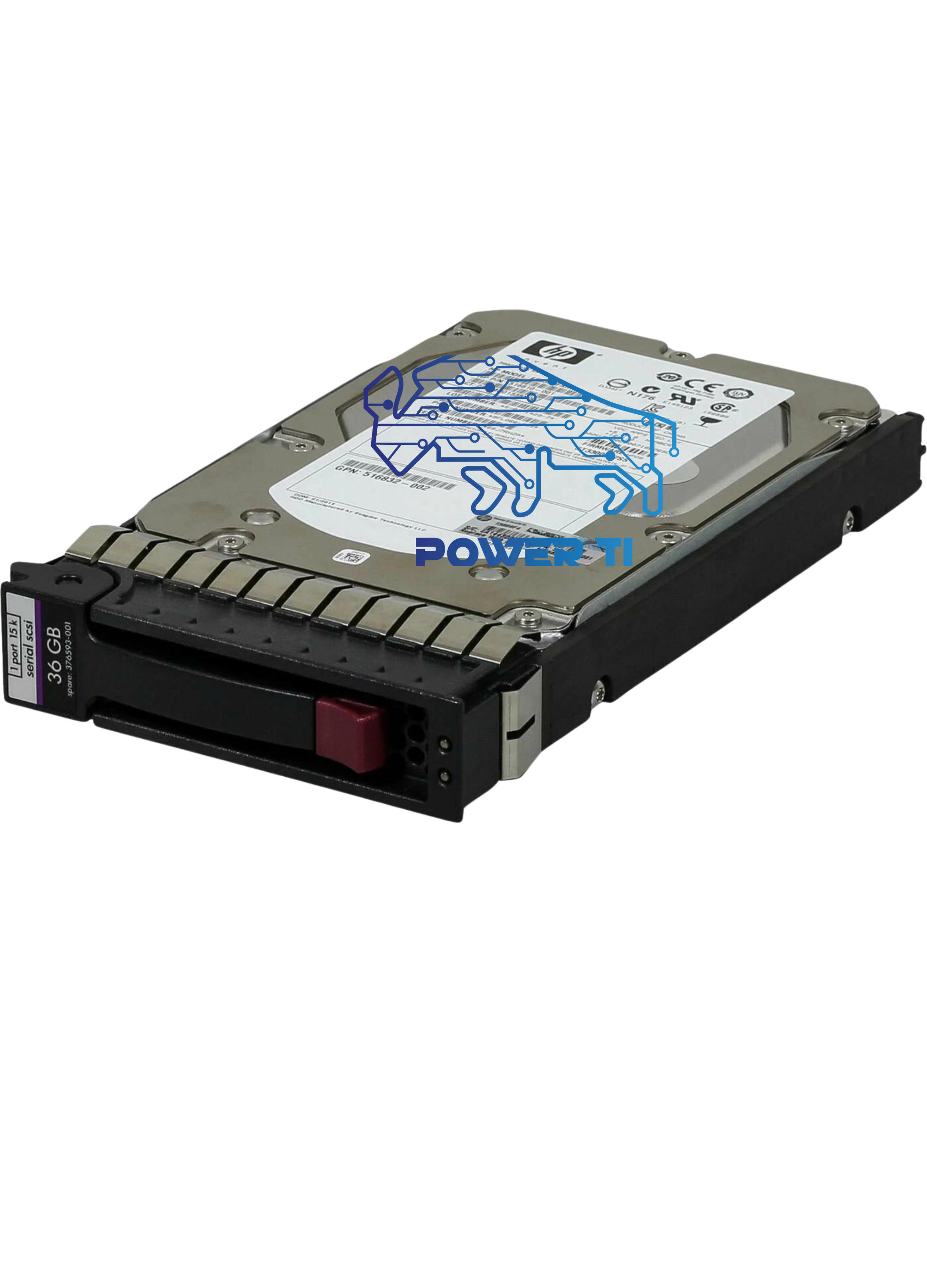 Disco duro HPE 36GB 3.5" LFF 3G Single Port SAS 15K RPM Hot Plug HDD | 375868-B21  376593-001