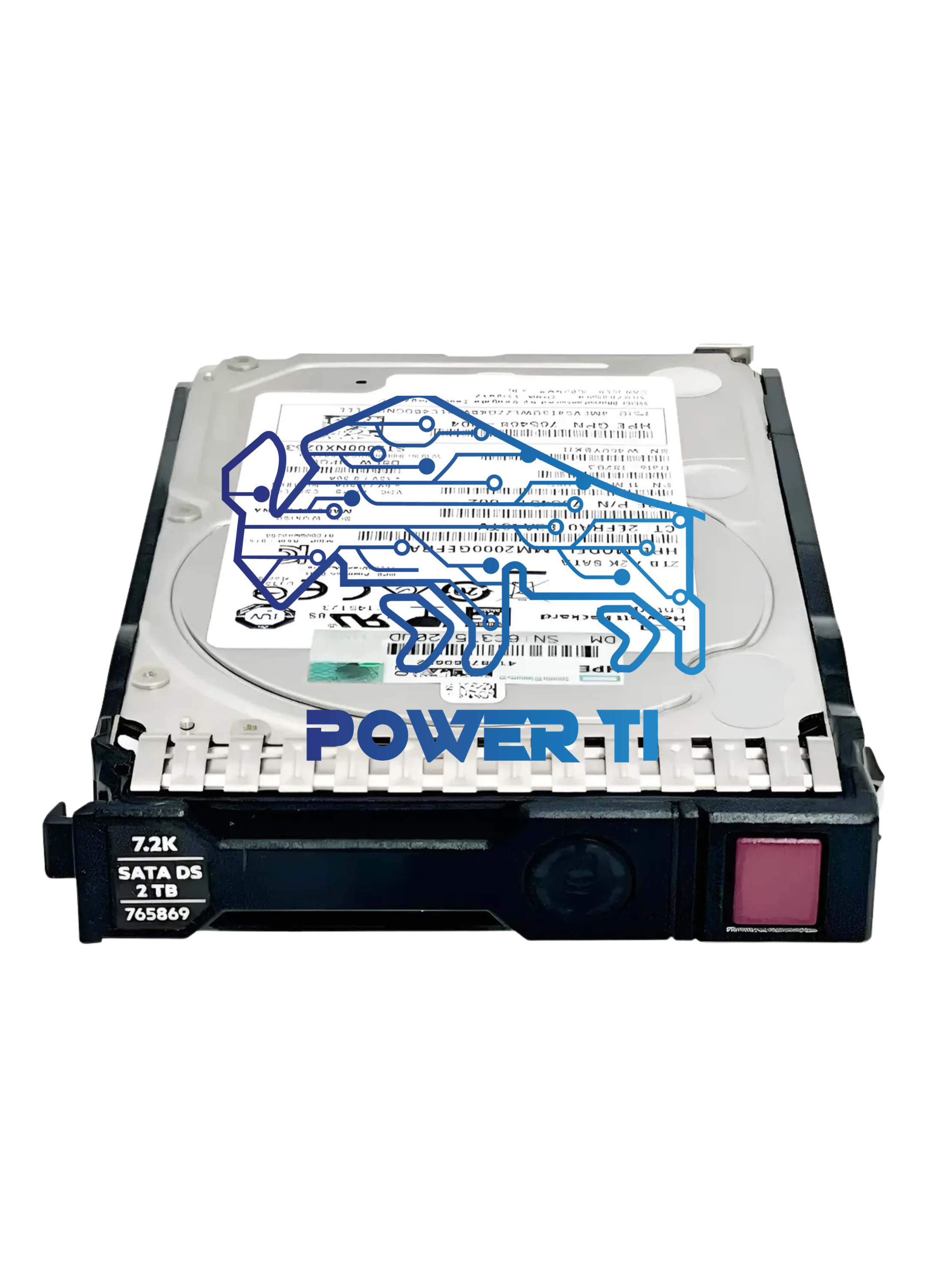 Disco Duro HPE 2TB SATA 7.2K SFF SC 512e DS HDD | 765455-B21 765869-001