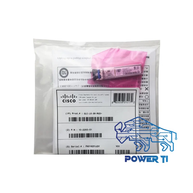 Transceiver Cisco GLC-LX-SM-RGD 1000Base-LX/LH MONOMODO 1310nm 10km LC | GLC-LX-SM-RGD