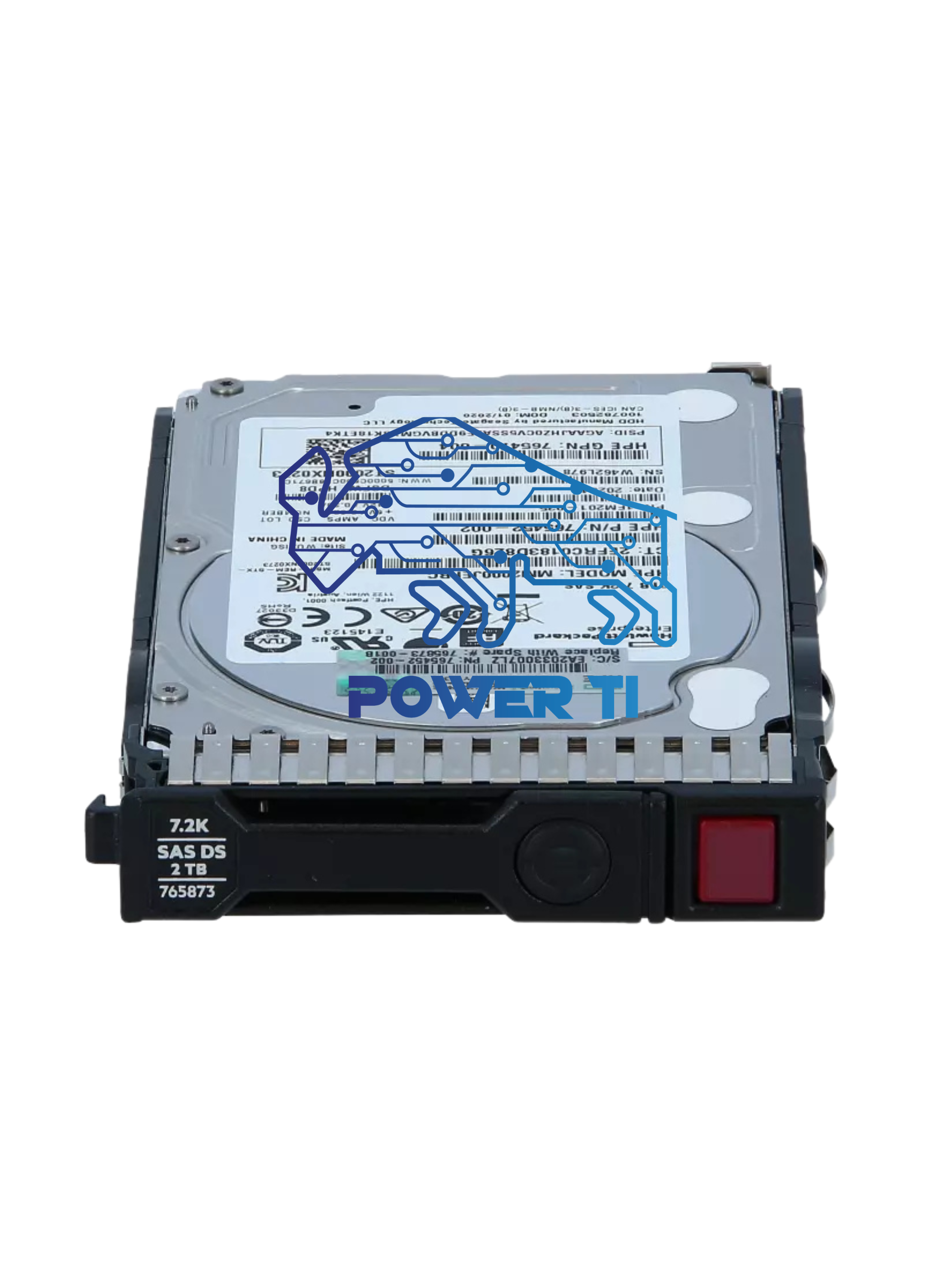 Disco Duro HPE 2TB SAS 7.2K SFF SC 512e DS HDD | 765466-B21 765873-001