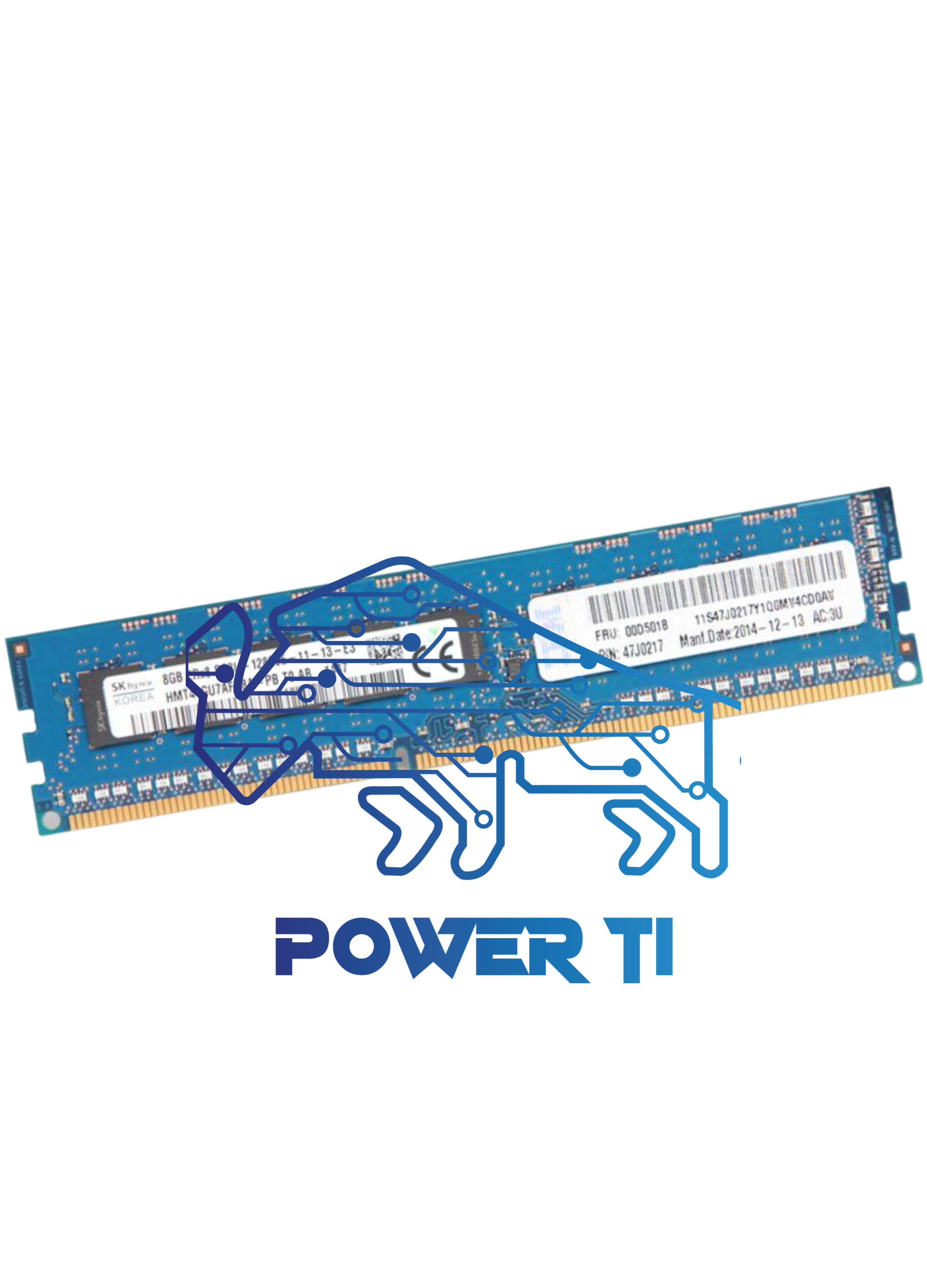 Lenovo IBM Memoria 8gb Ddr3 Pc3l-12800 Cl11 Ecc UDIMMM | 00D5016 00D5018 47J0217