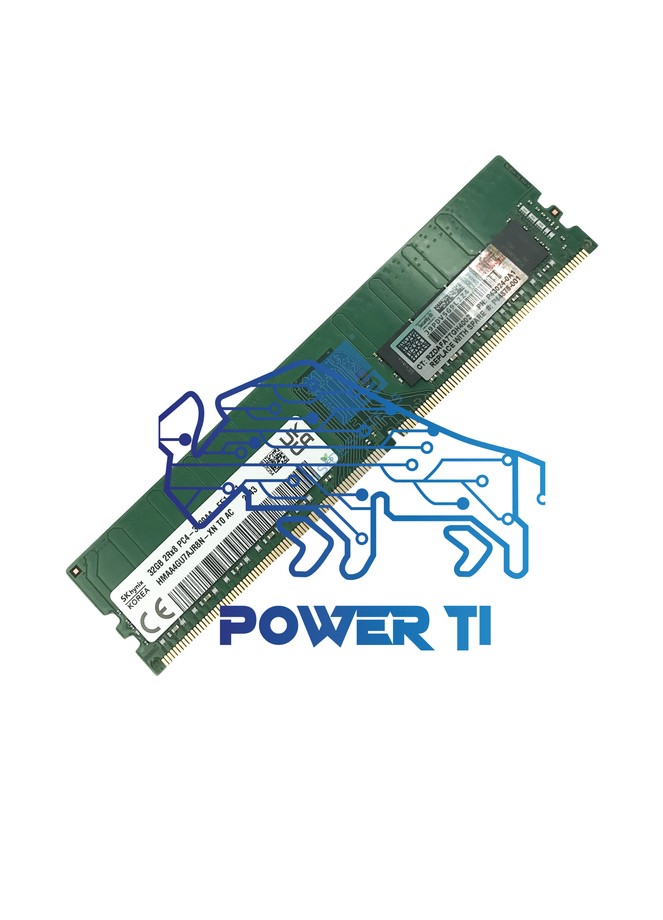 HPE Memoria Proliant 32GB PC4-3200AA ECC UDIMMM | P43022-B21 P44878-001 P43024-0A1