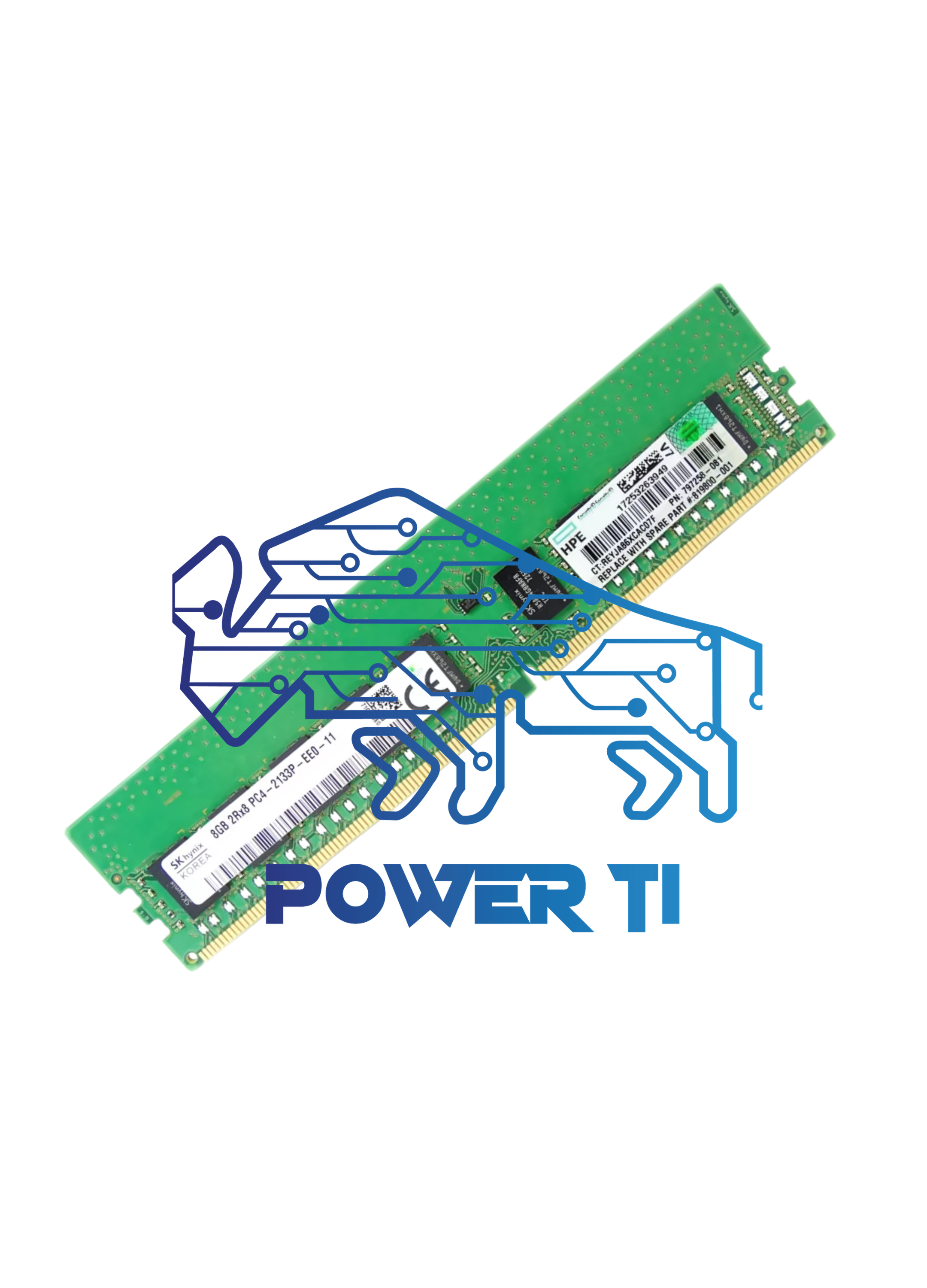 HPE Memoria Proliant 8gb Pc4-2133p ECC UDIMMM | 805669-B21 819800-001 797258-081