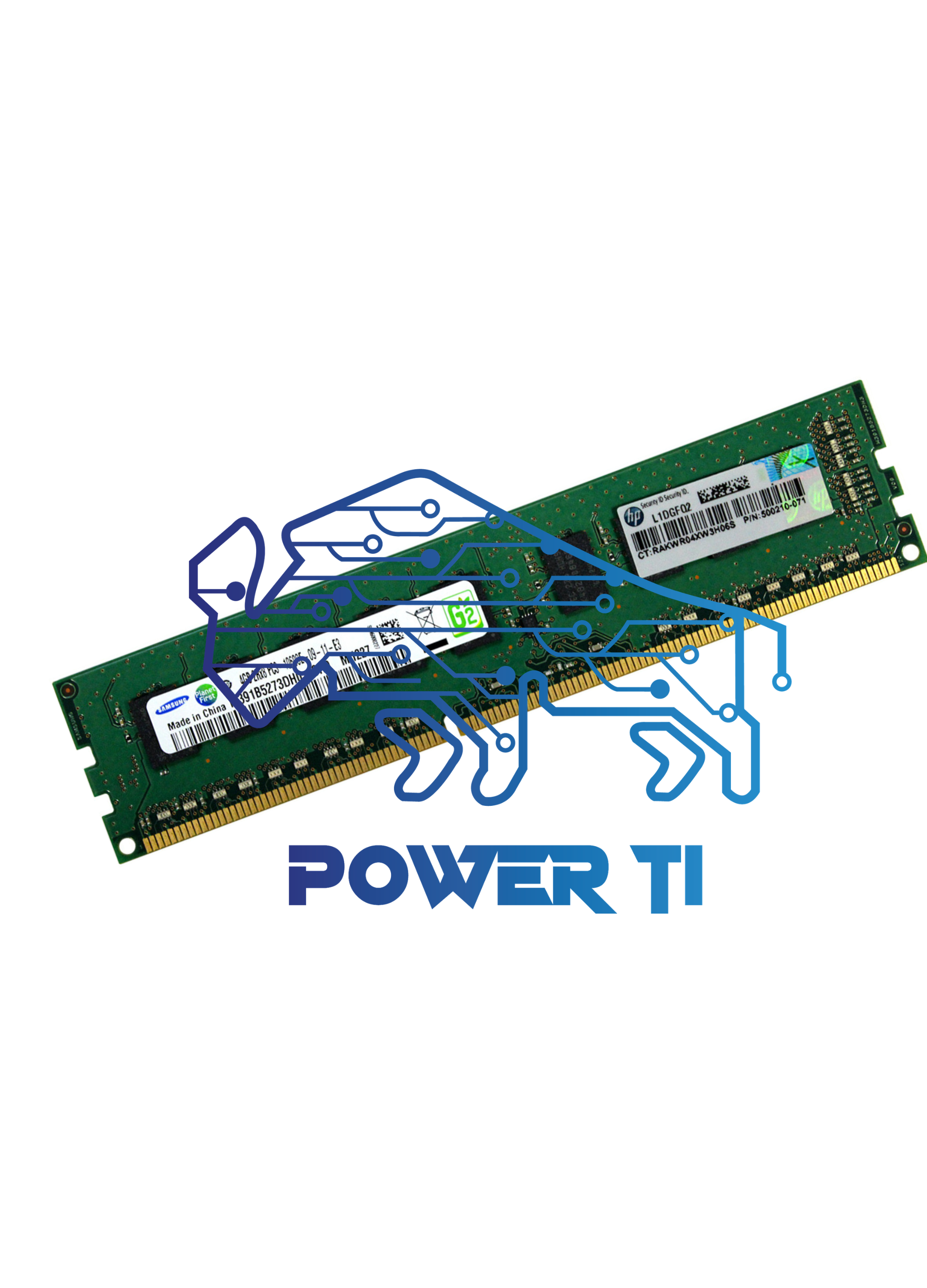 HP Memoria Proliant 4GB PC3-10600E ECC UDIMMM  | 500672-B21 501541-001 500210-071
